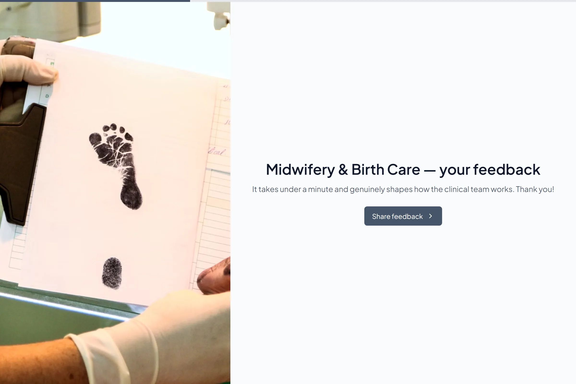 Midwifery & Birth Care Satisfaction Survey template preview