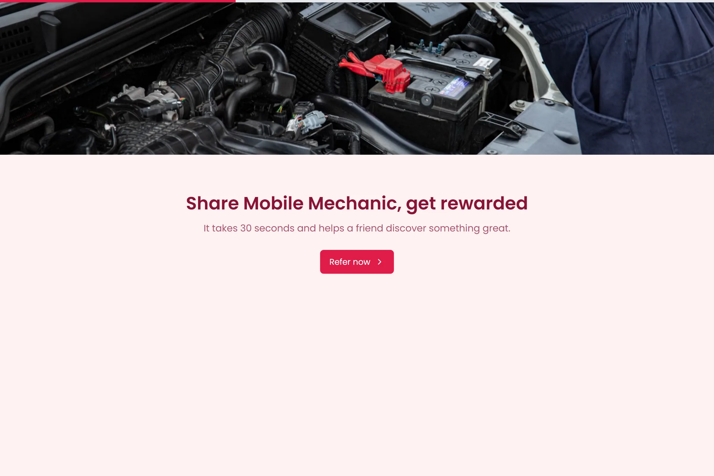 Mobile Mechanic Referral Form template preview
