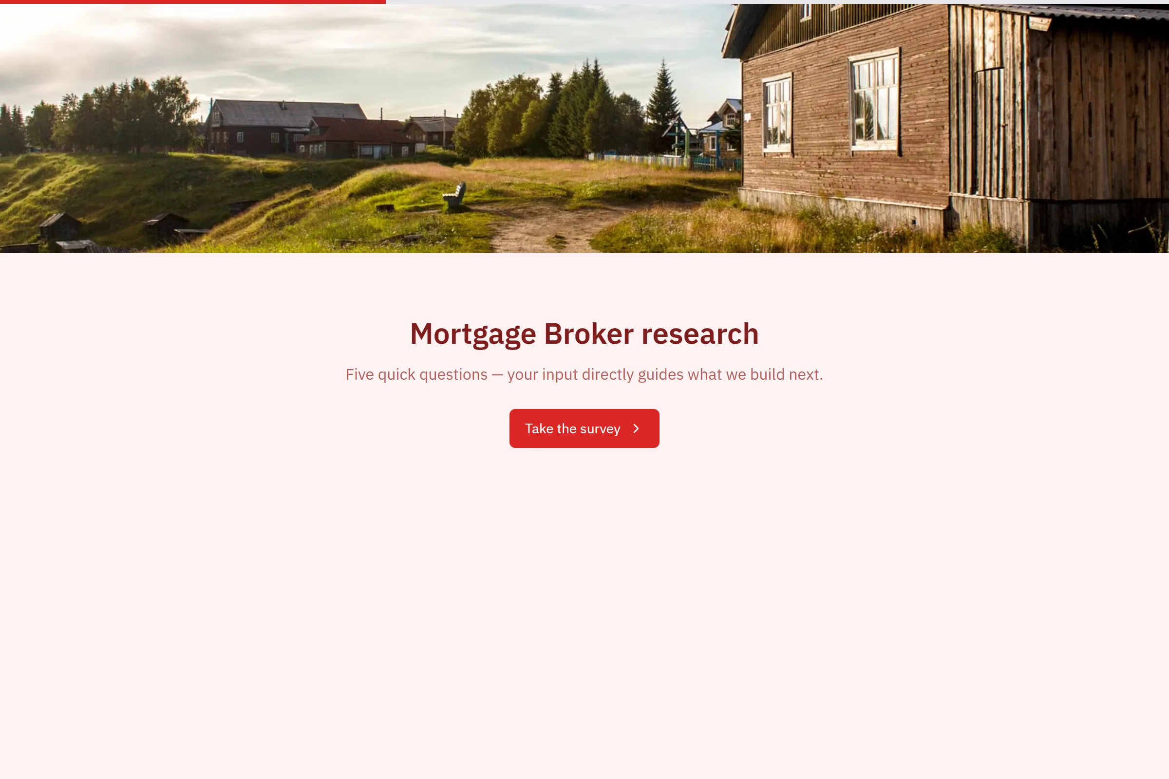 Mortgage Broker Market Research Survey template preview