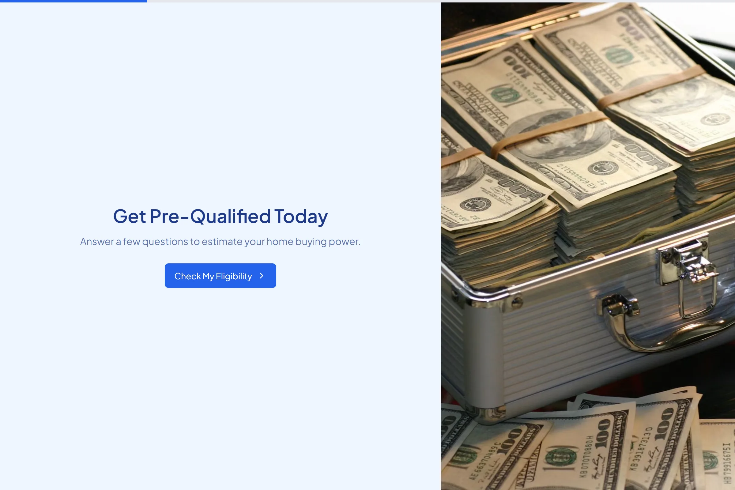 Mortgage Pre-Qualification template preview