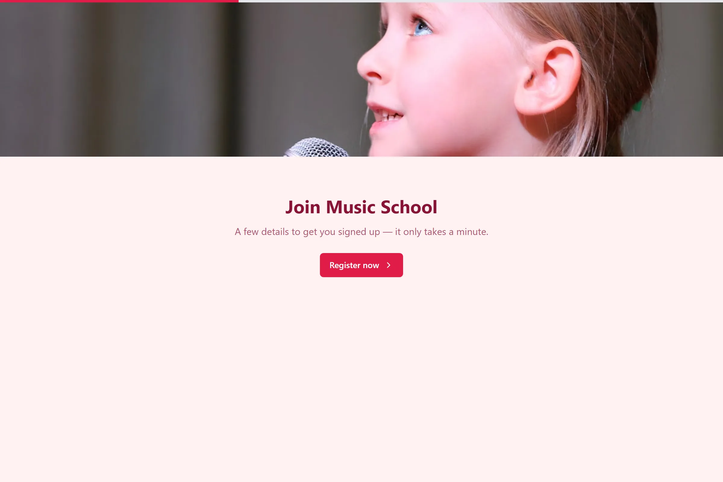 Music School Audition / Voice Submission template preview