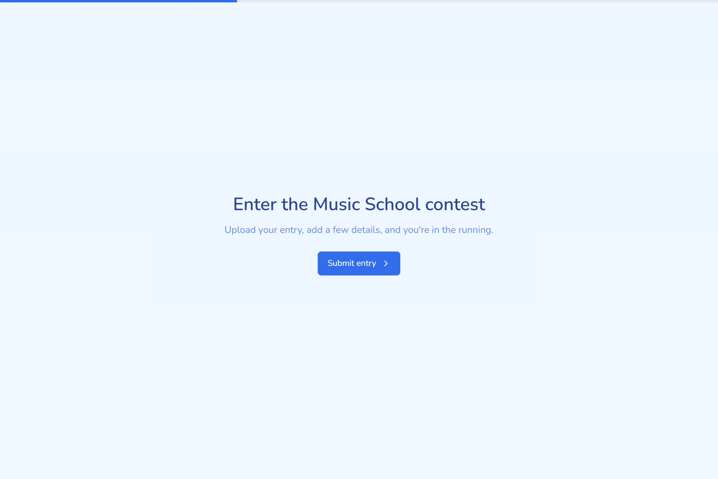 Music School Photo Contest Entry template preview