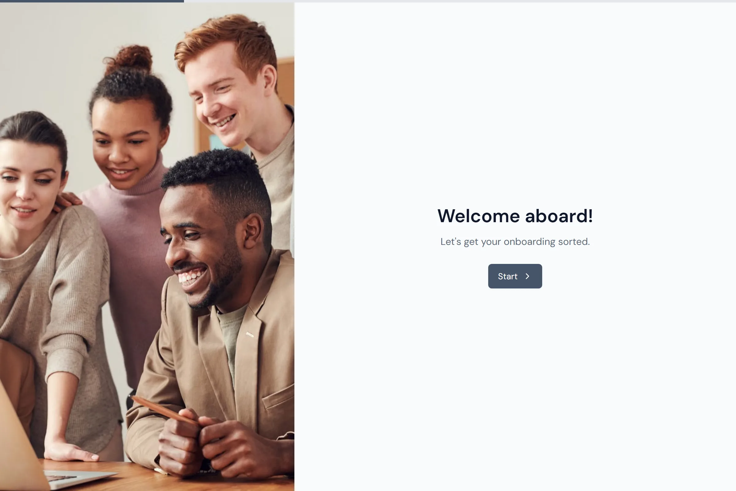 New Hire Onboarding Checklist template preview
