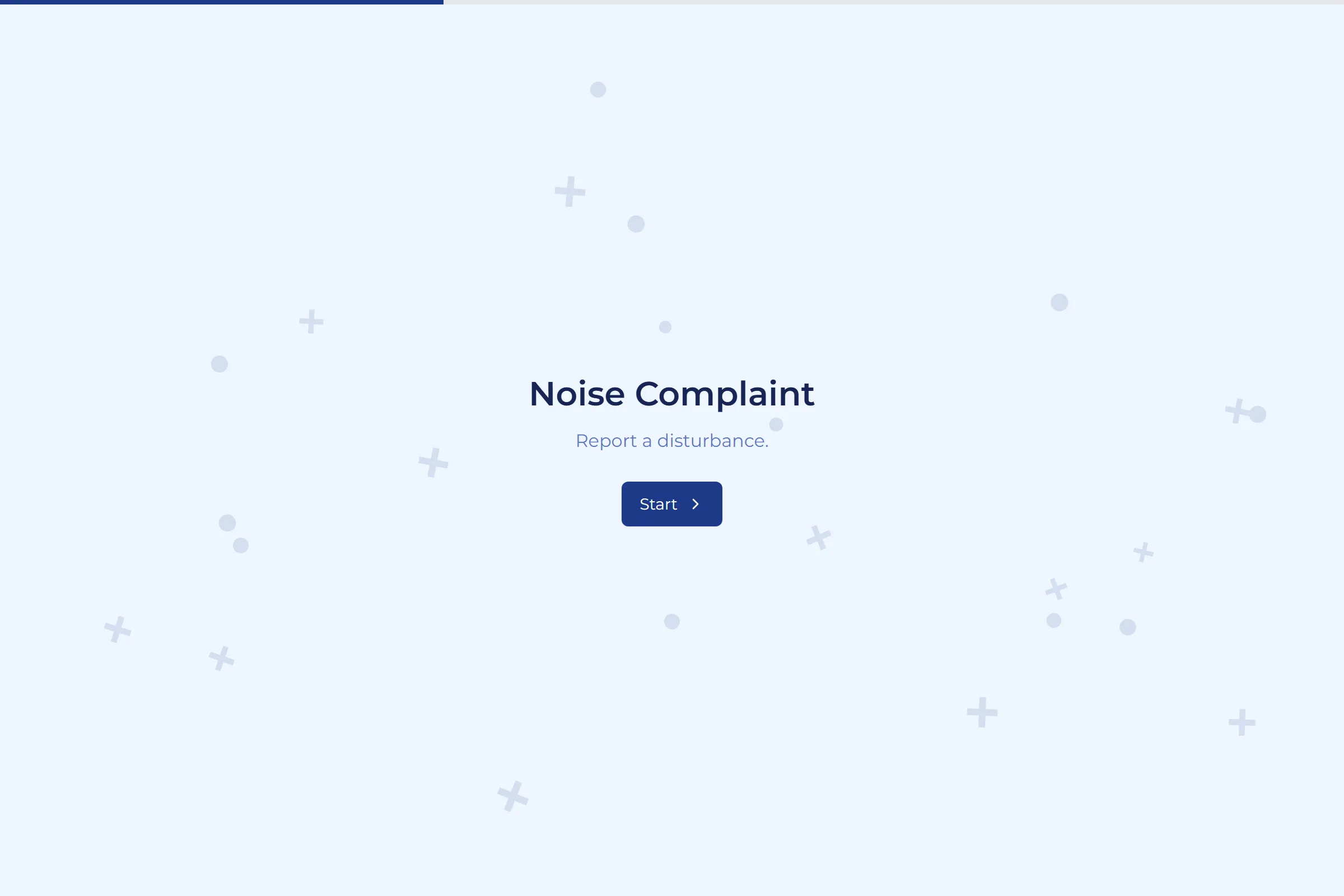 Noise Complaint template preview