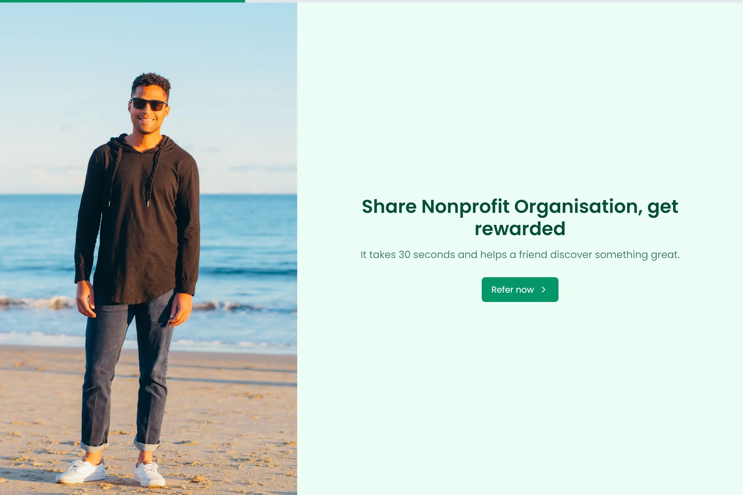 Nonprofit Organisation Referral Form template preview