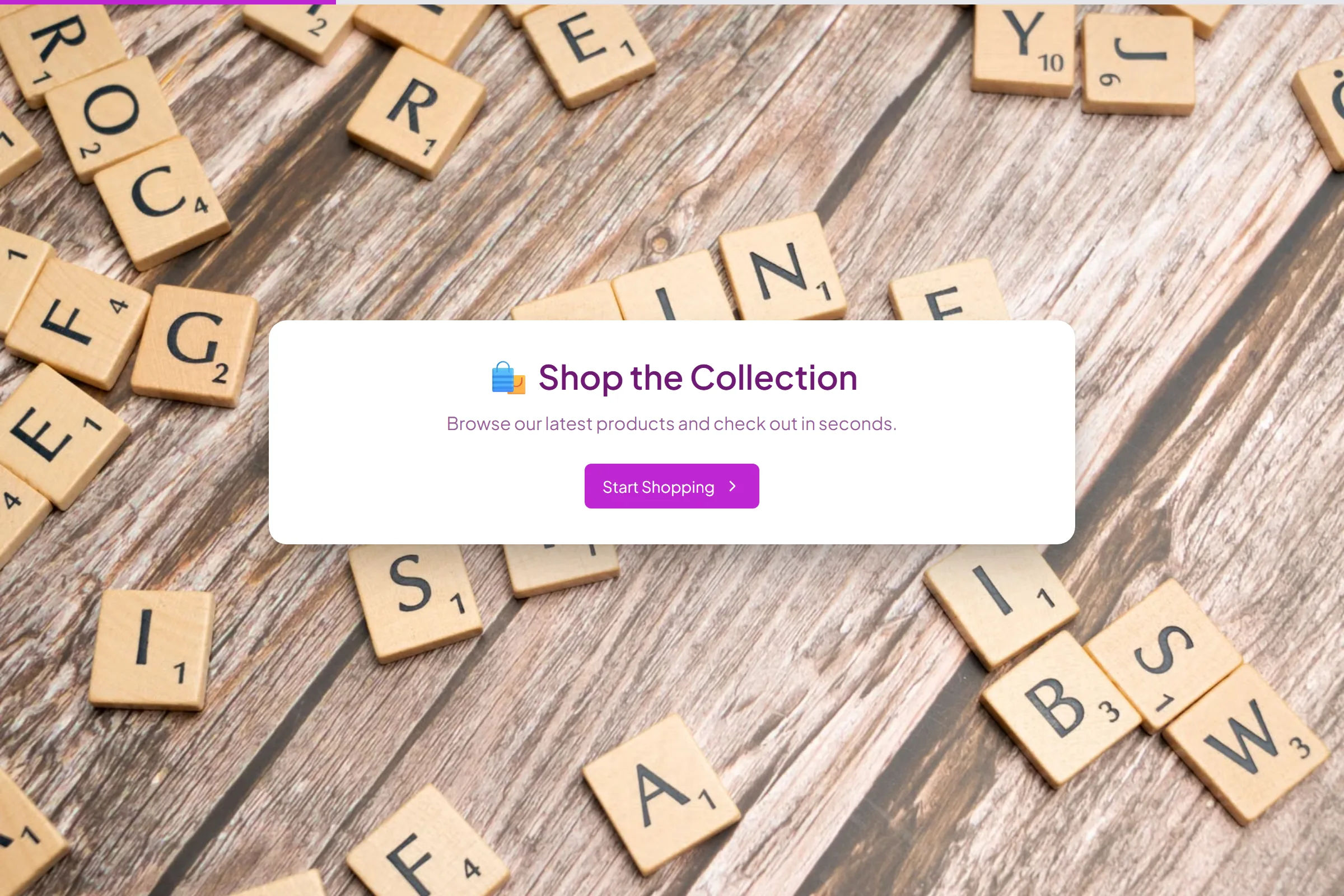 Online Store Storefront template preview
