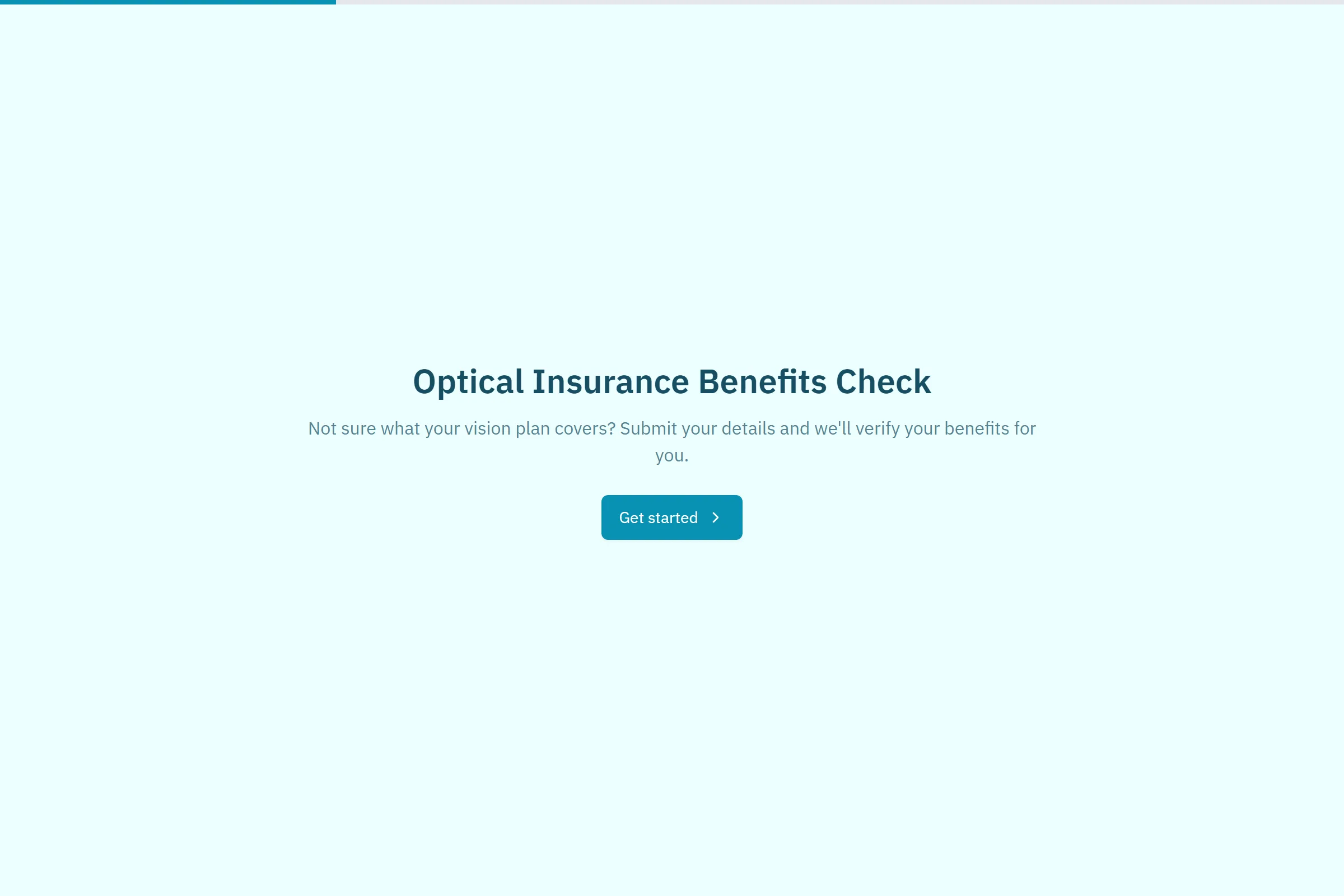 Optical Insurance Benefits Check template preview