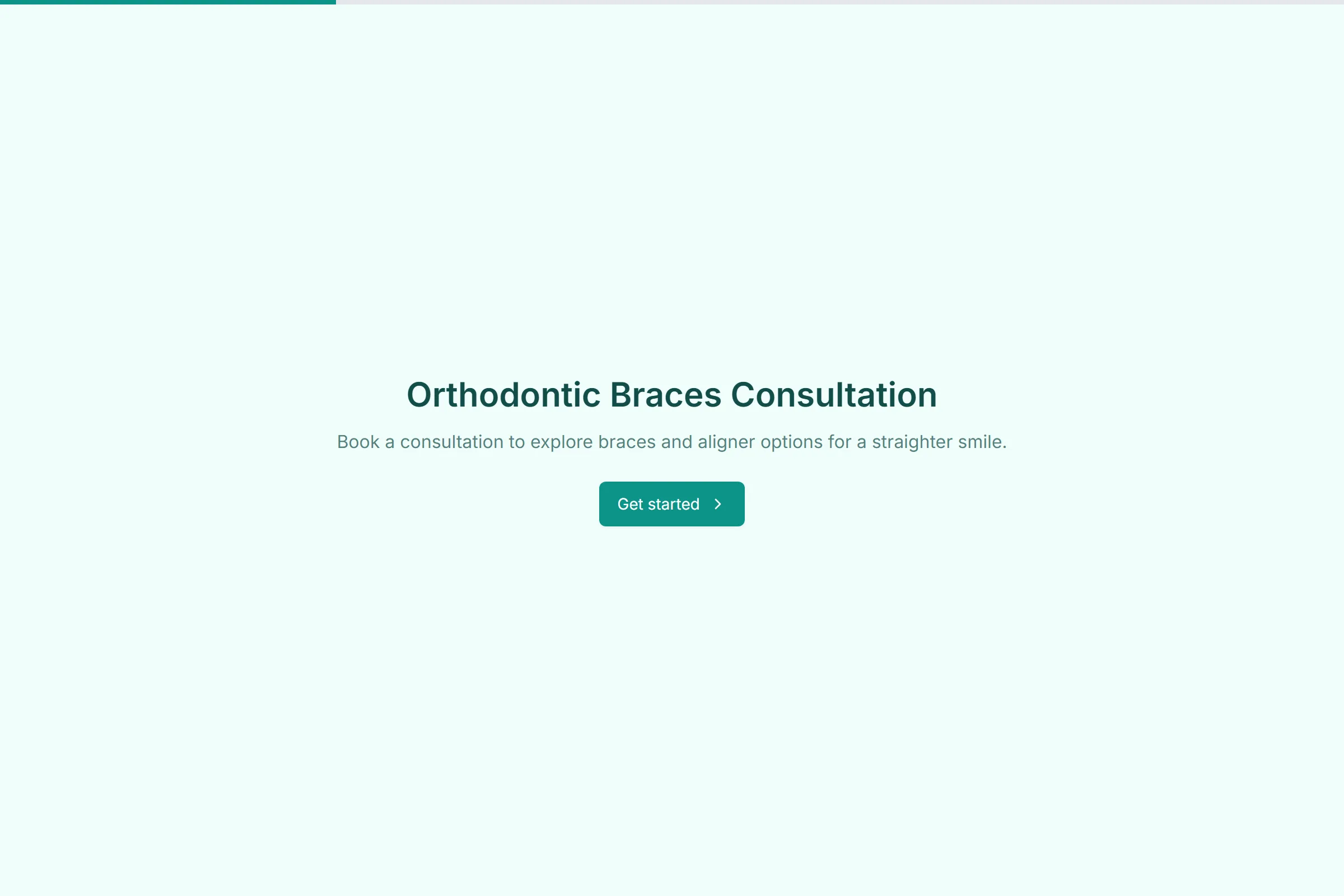 Orthodontic Braces Consultation template preview