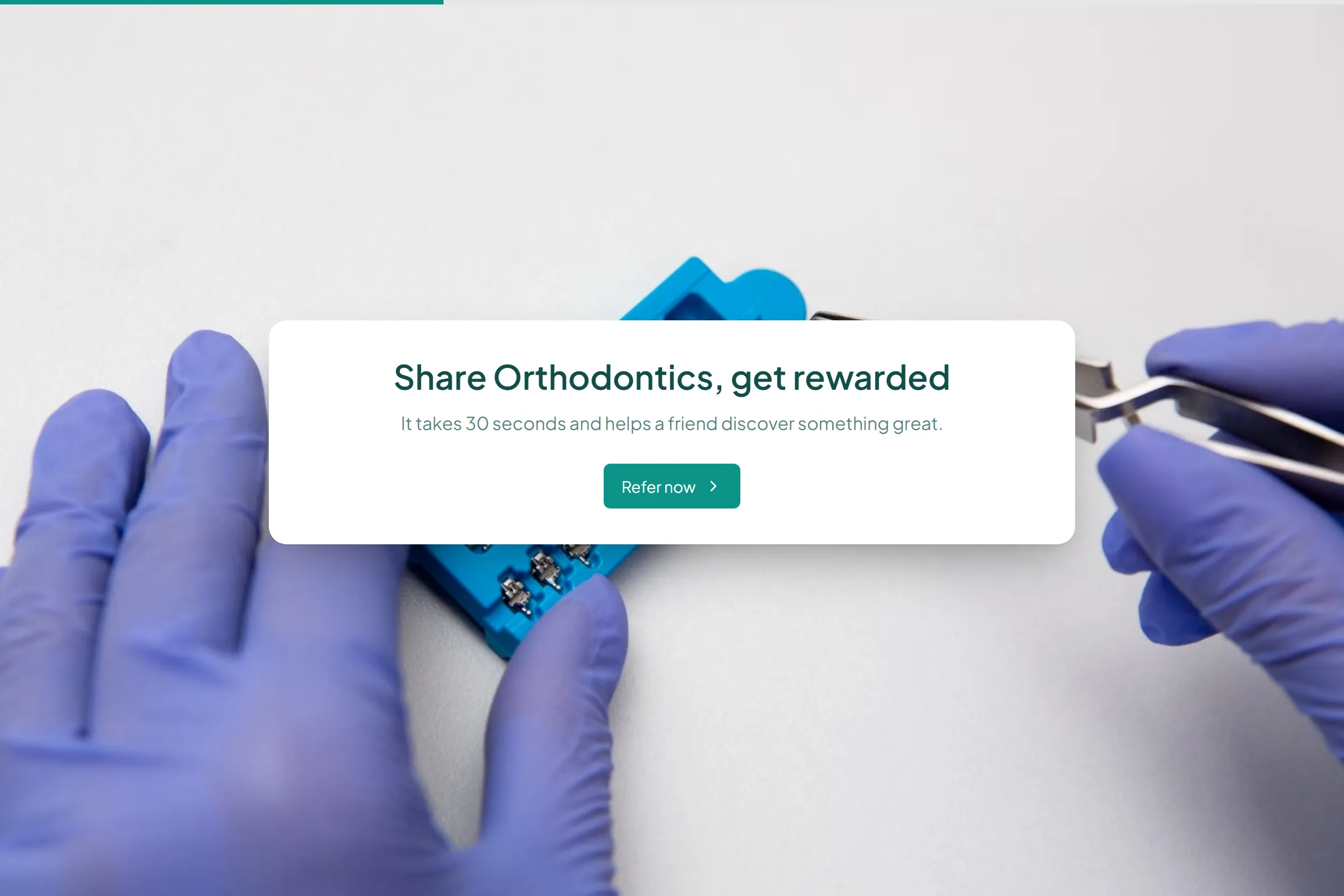 Orthodontics Referral Form template preview