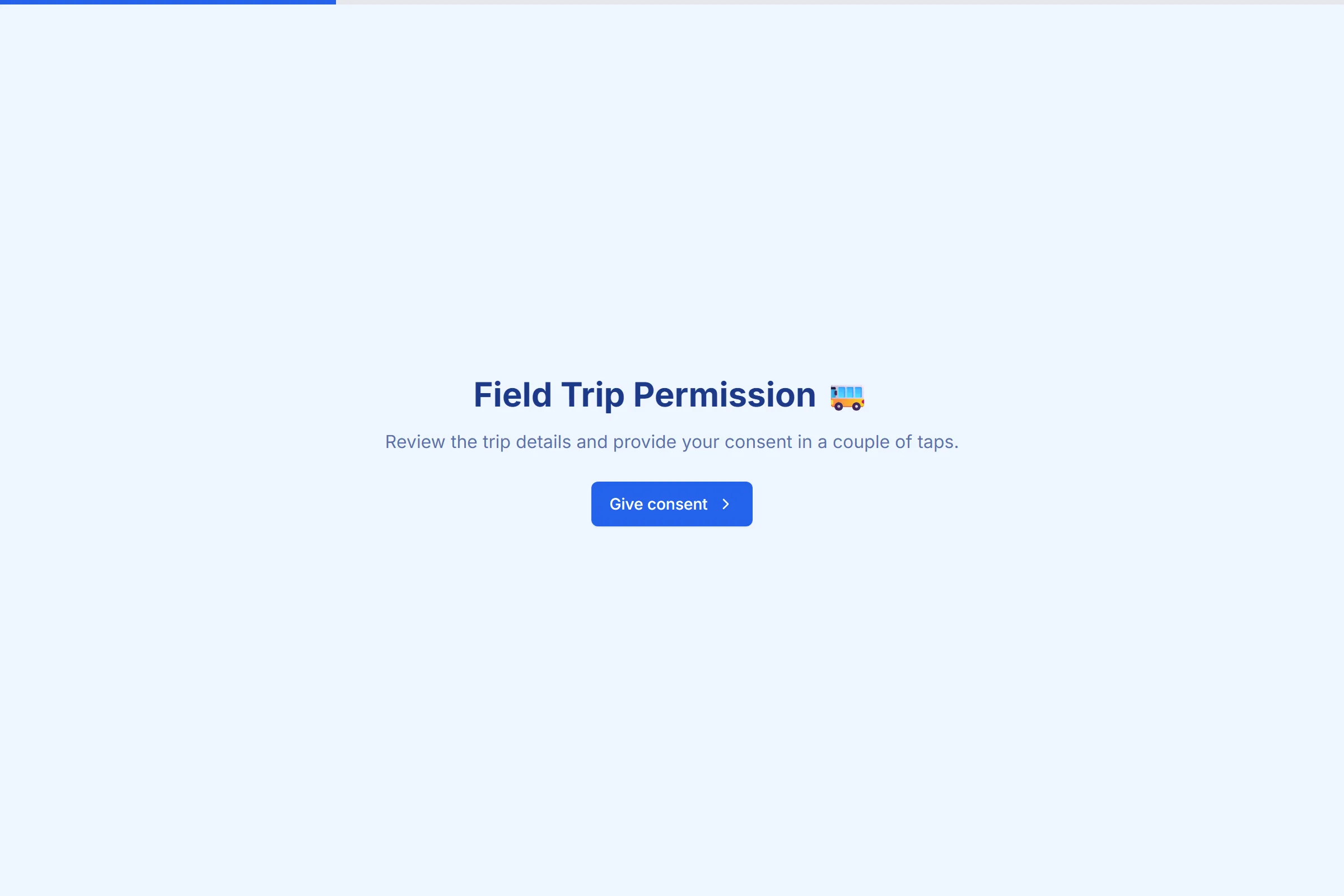 Parent Field-Trip Consent template preview