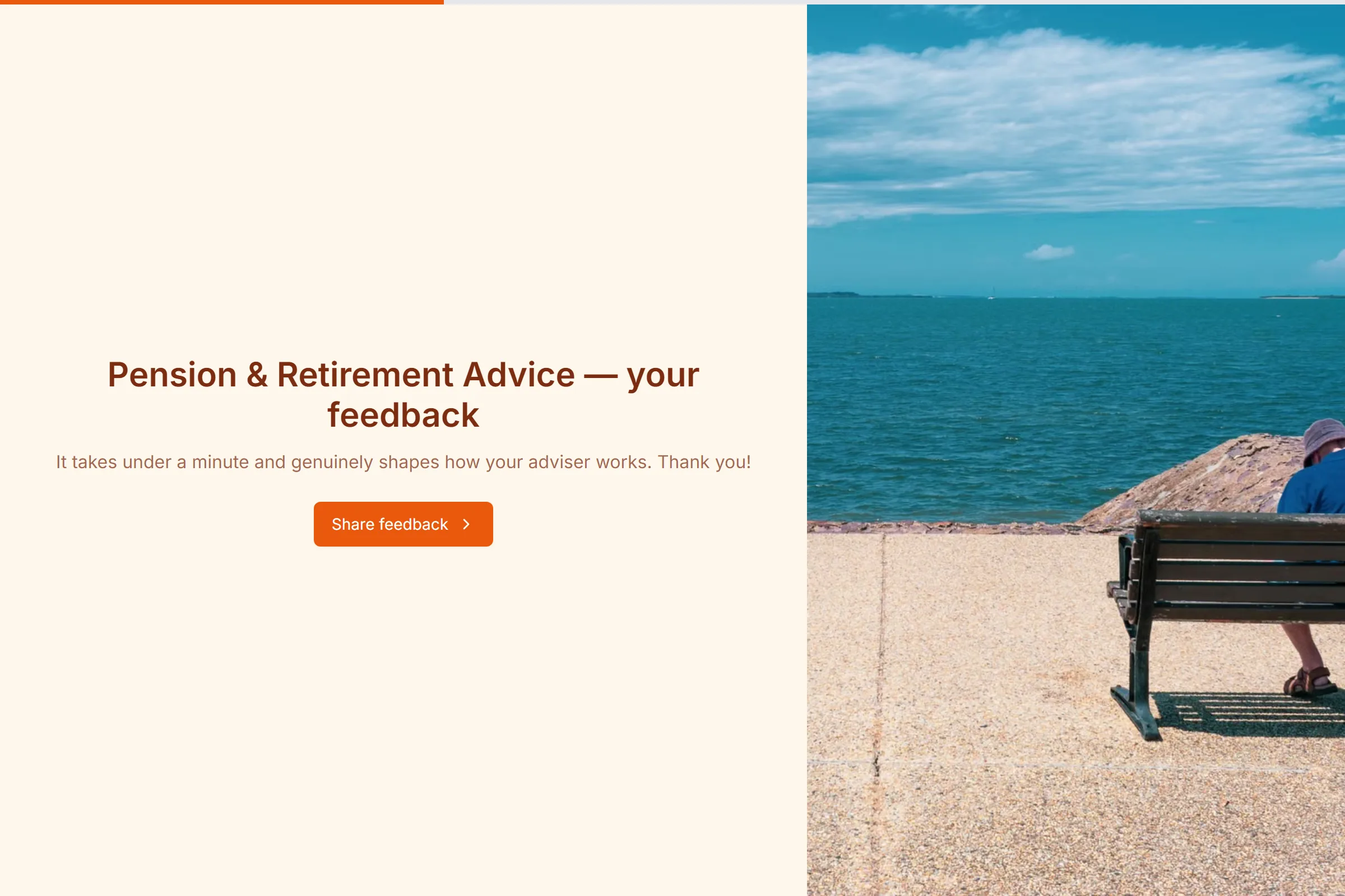 Pension & Retirement Advice Satisfaction Survey template preview