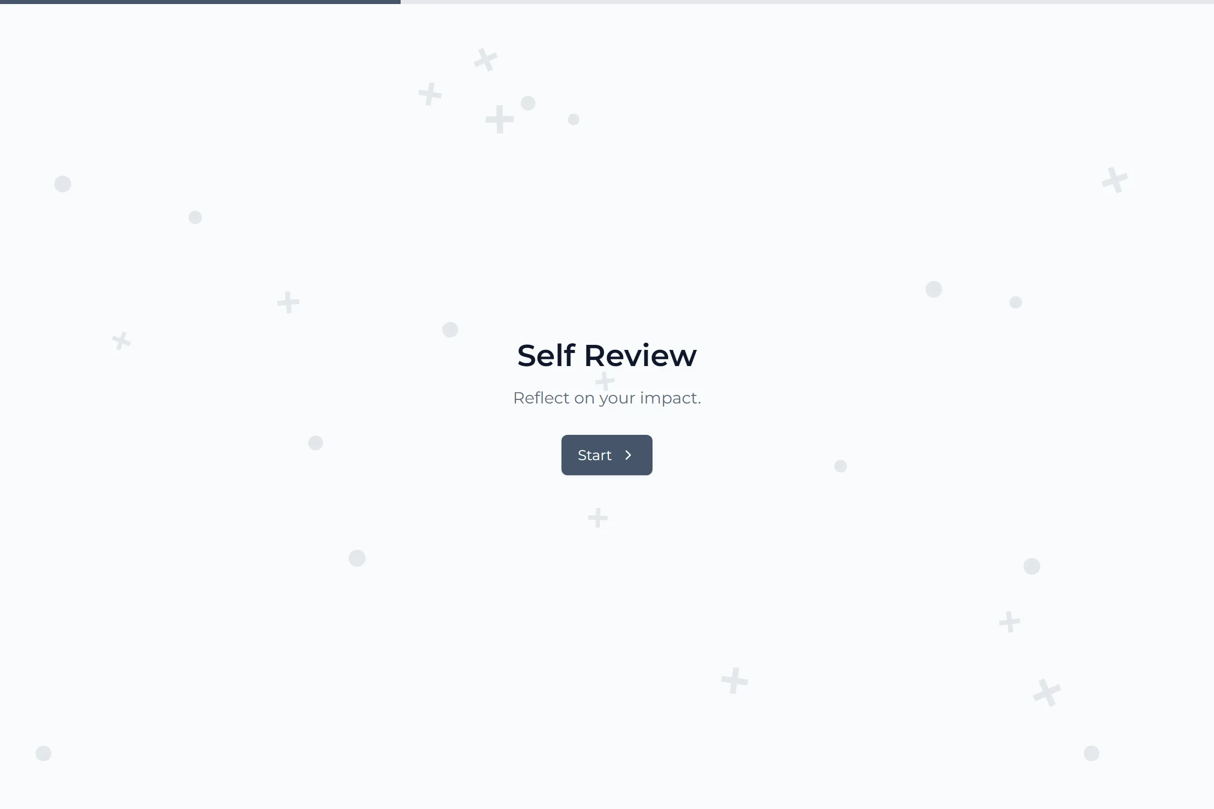 Self Review template preview