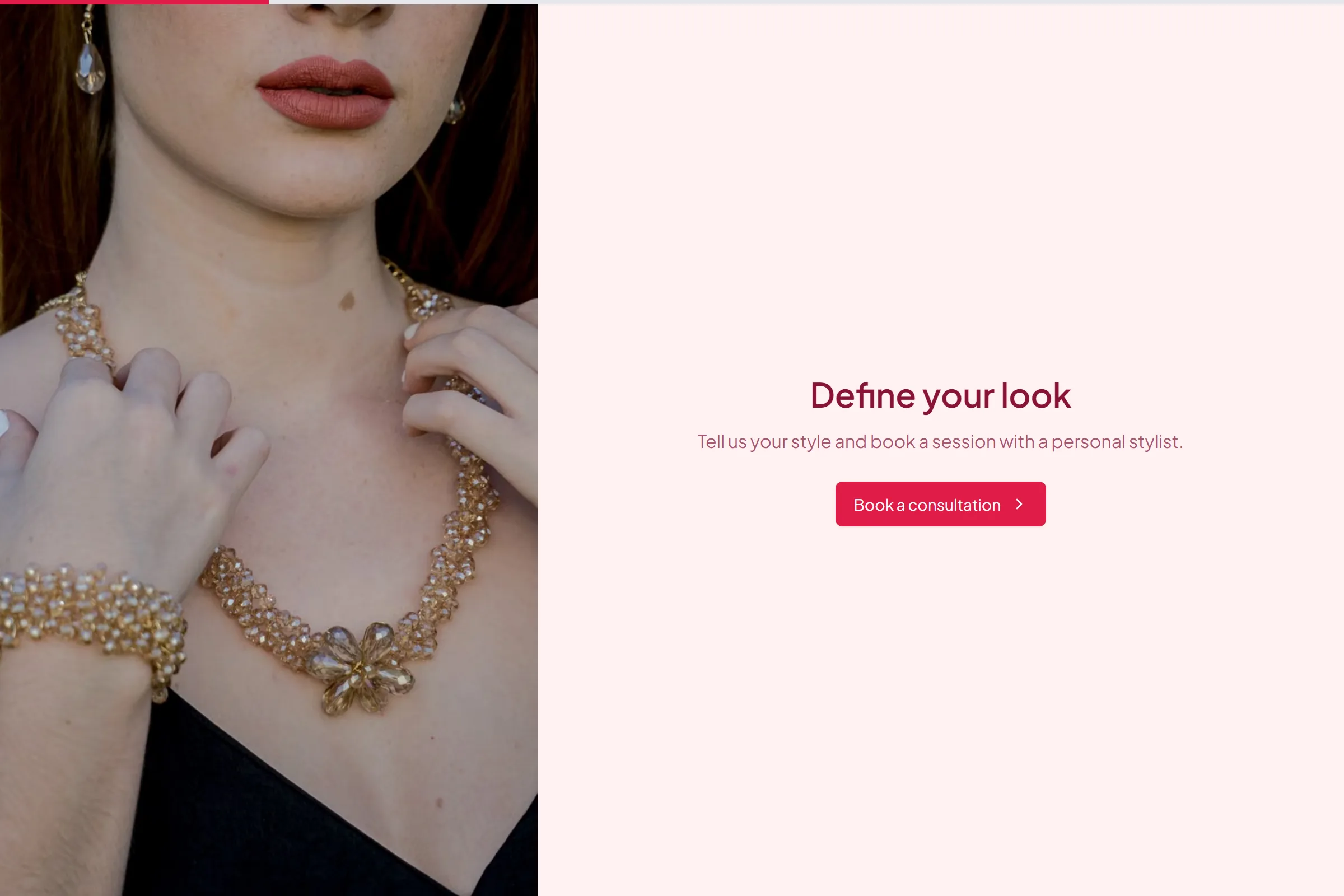 Personal Stylist Consultation template preview