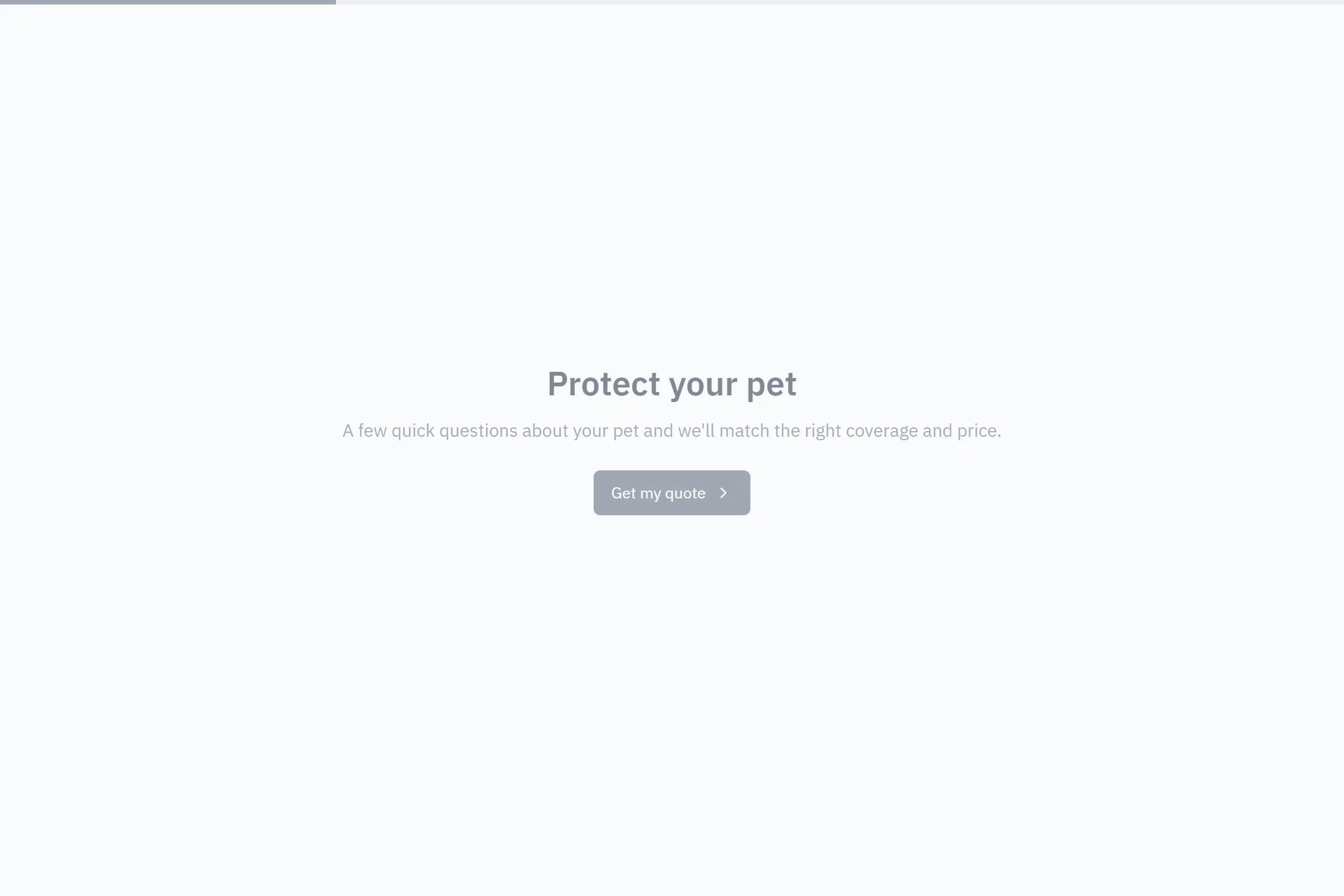 Pet Insurance Quote Intake template preview