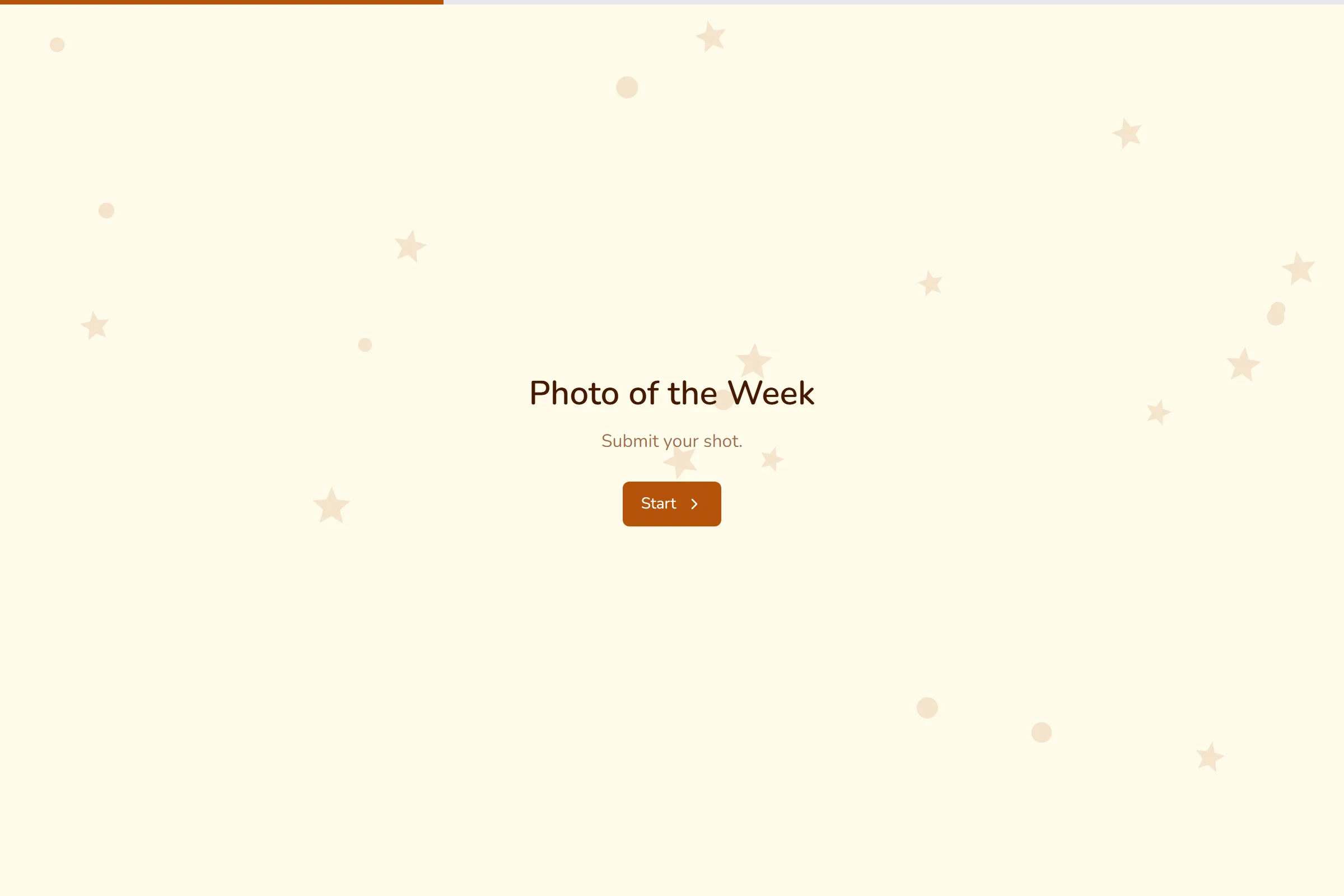 Photo of the Week template preview
