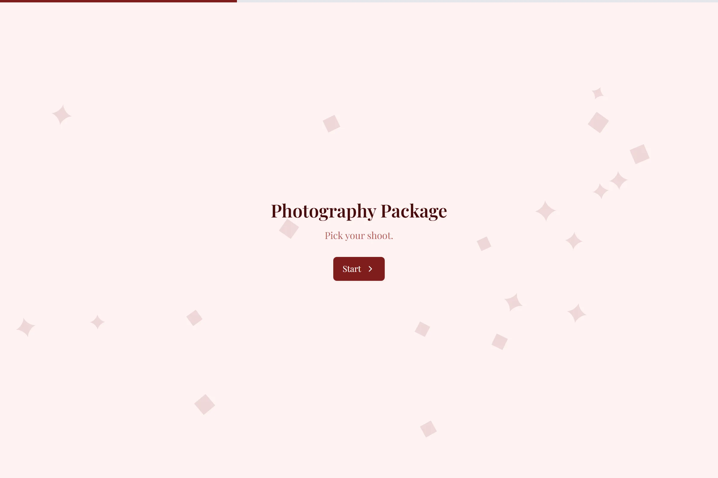 Photography Package template preview