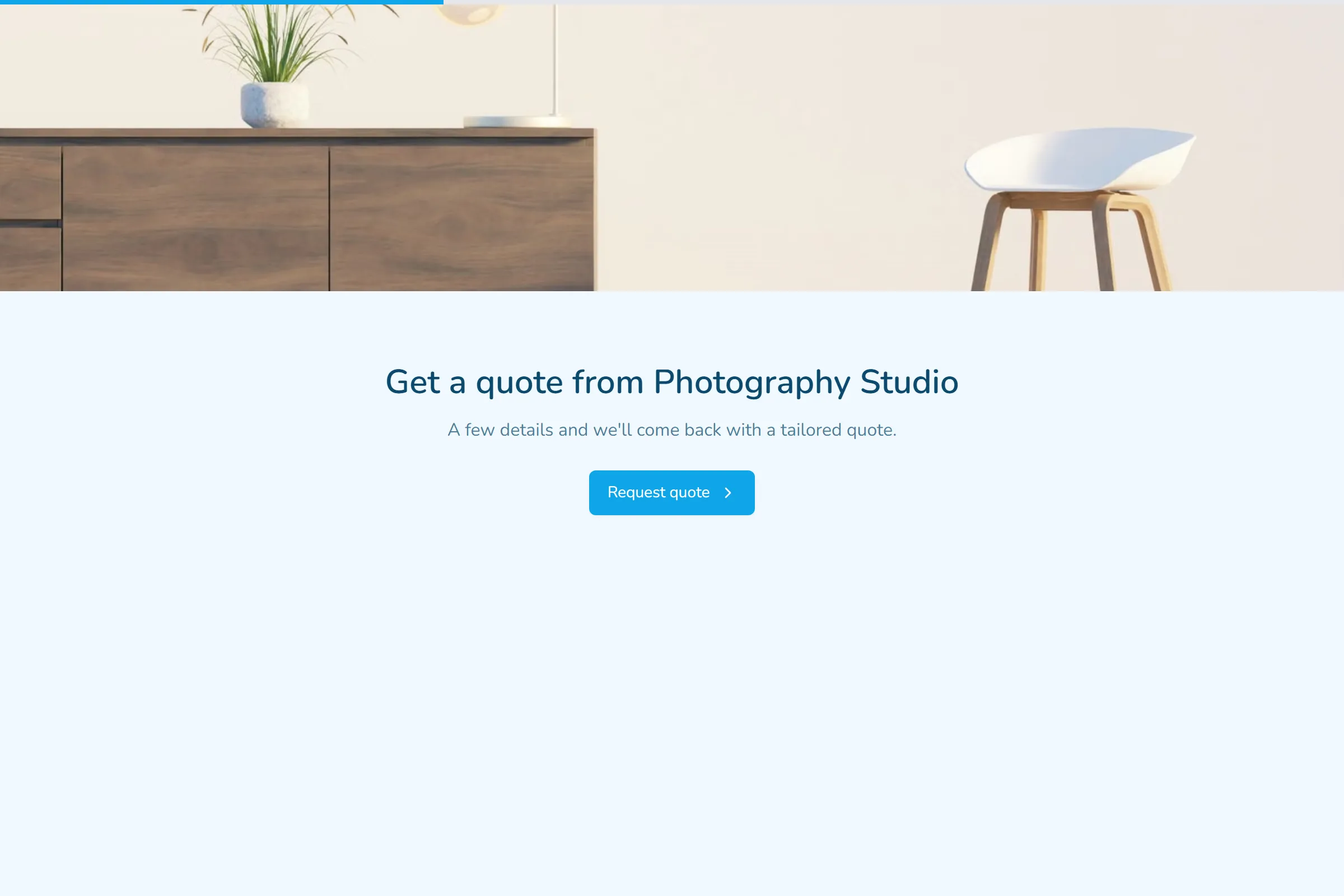 Photography Studio Project Proposal template preview