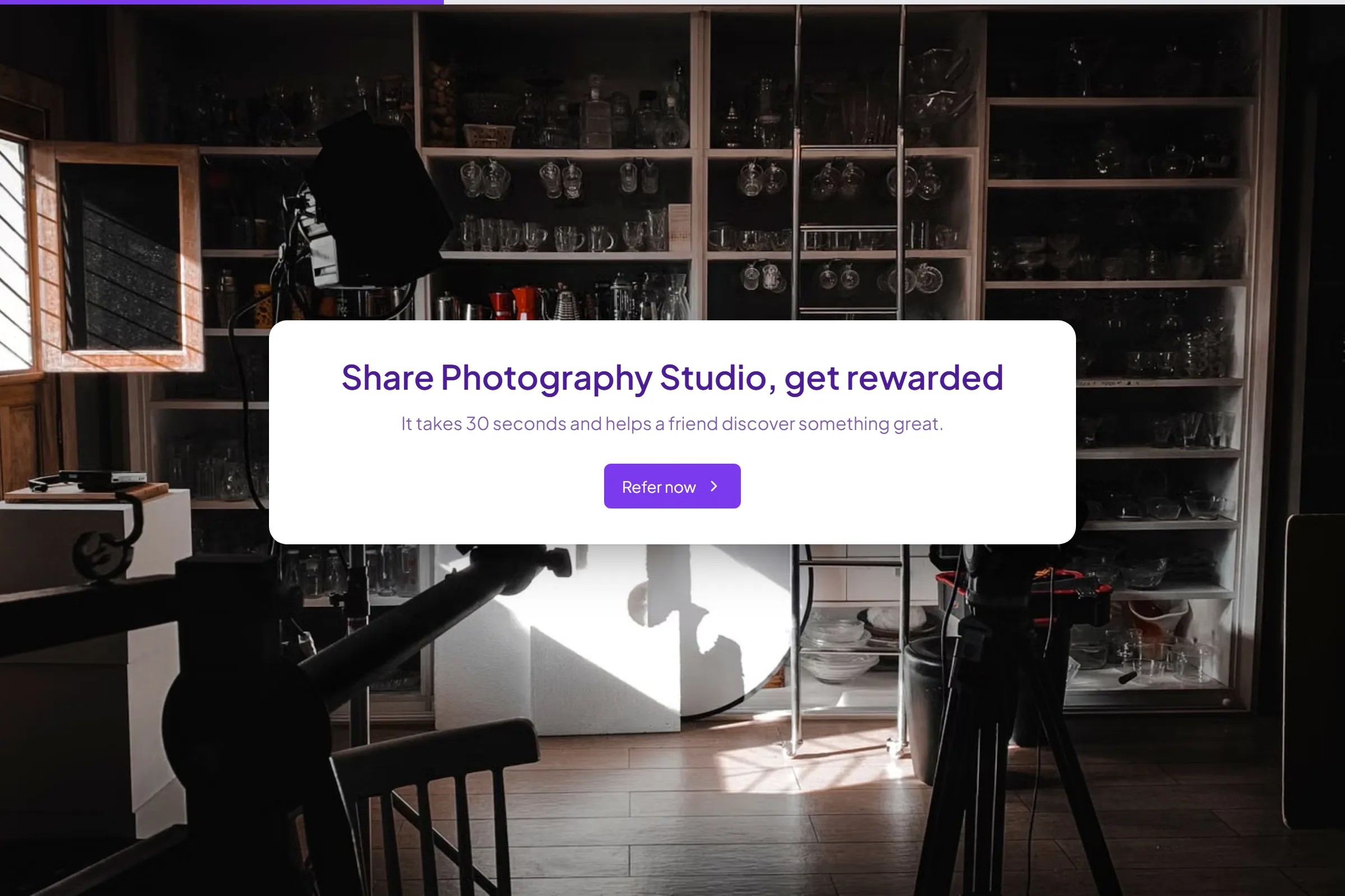 Photography Studio Referral Form template preview