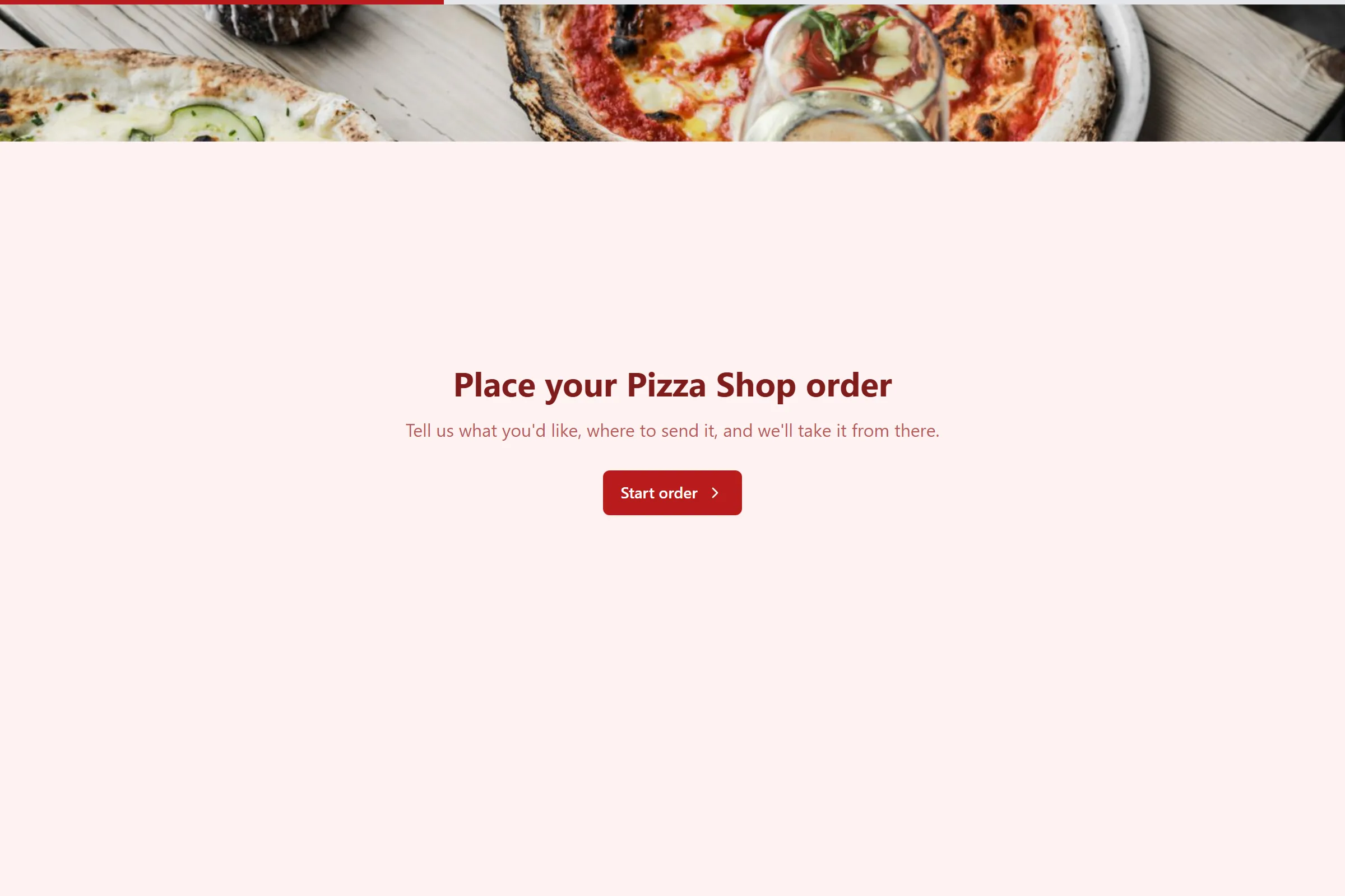 Pizza Shop template preview