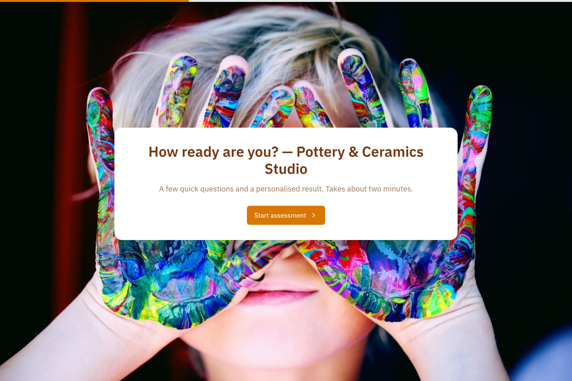 Pottery & Ceramics Studio Skills & Goals Assessment template preview