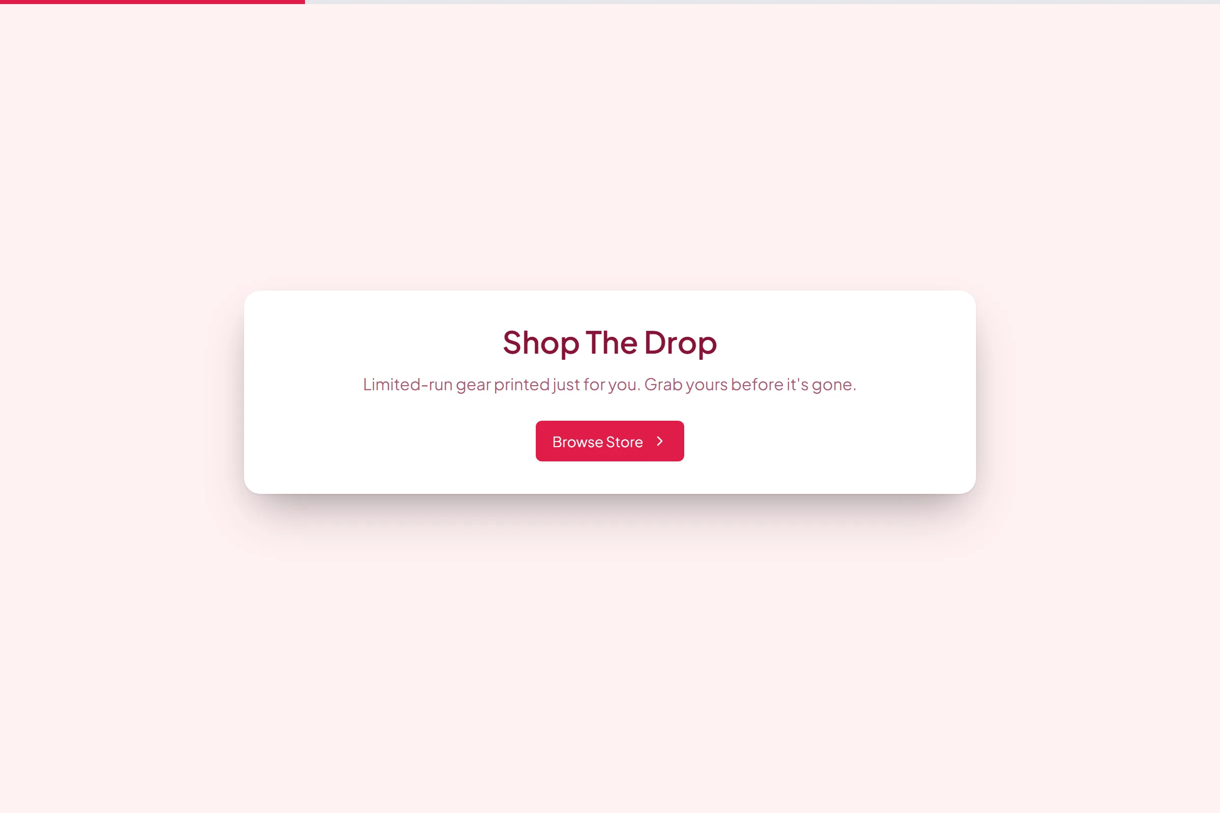 Print On Demand Merch Store template preview