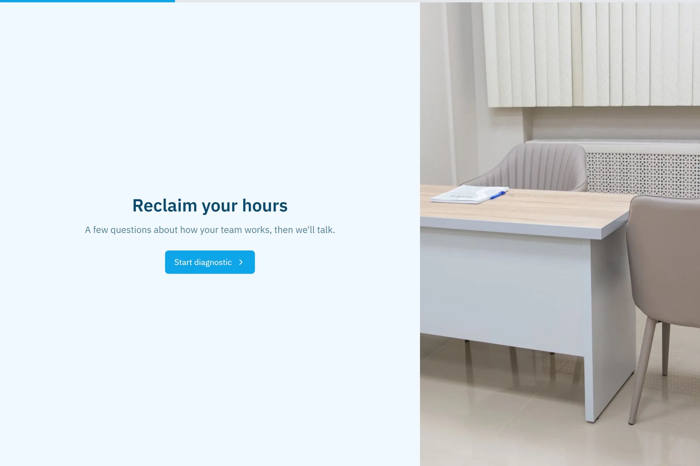 Productivity Consulting Inquiry template preview