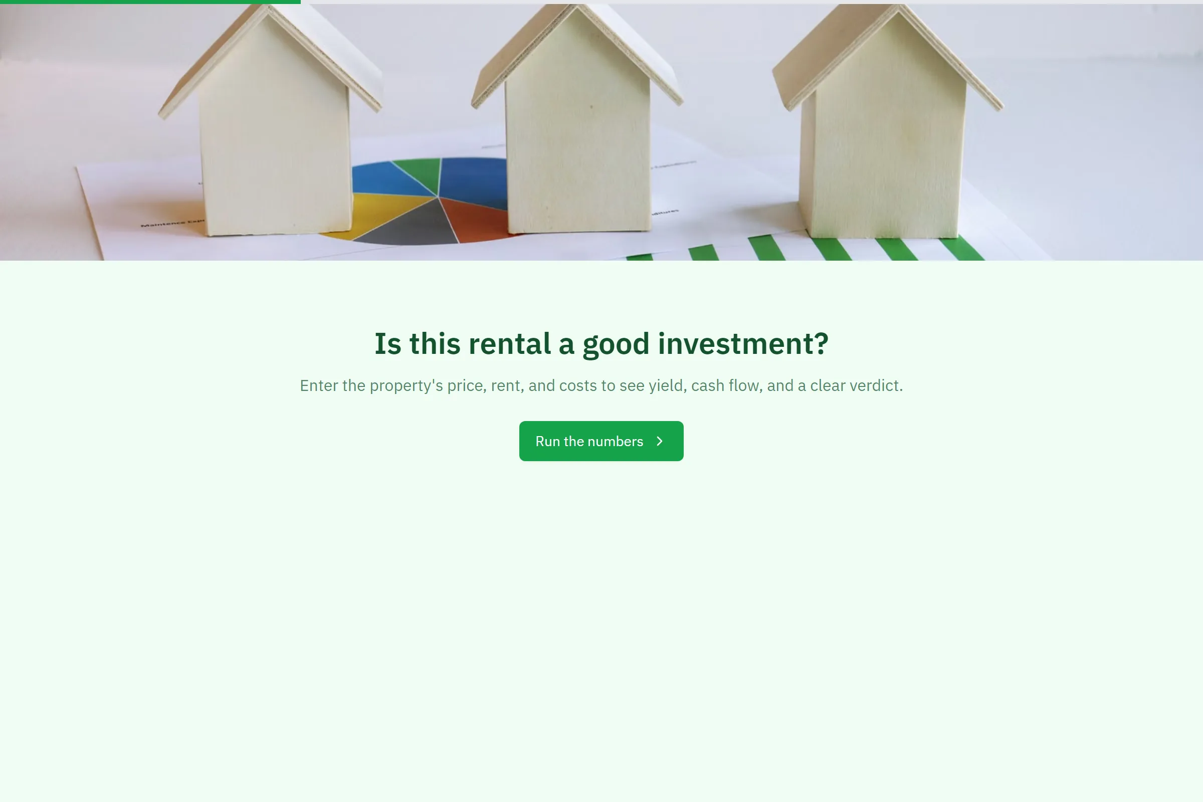 Property Investment ROI Estimator template preview