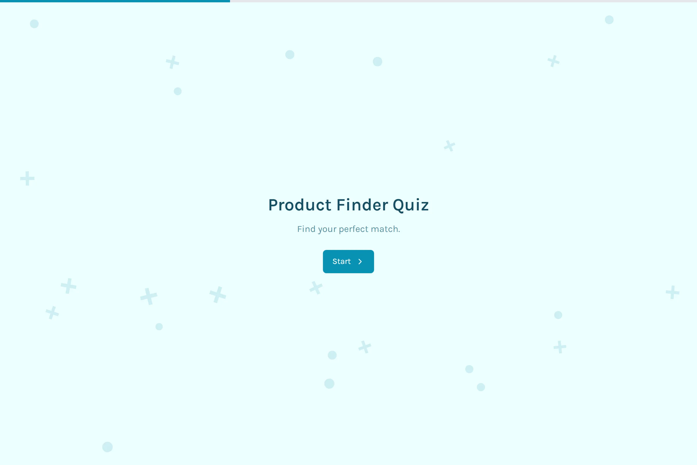 Product Finder Quiz template preview
