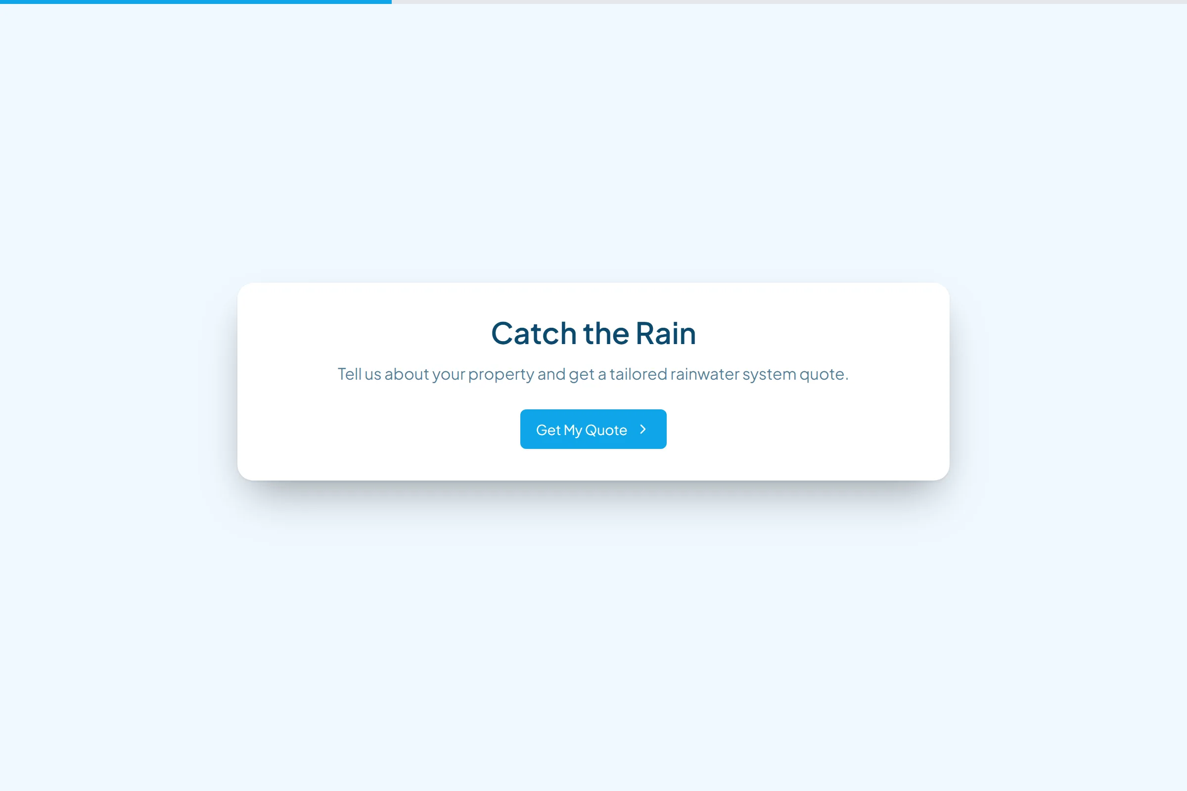 Rainwater Harvesting Quote template preview