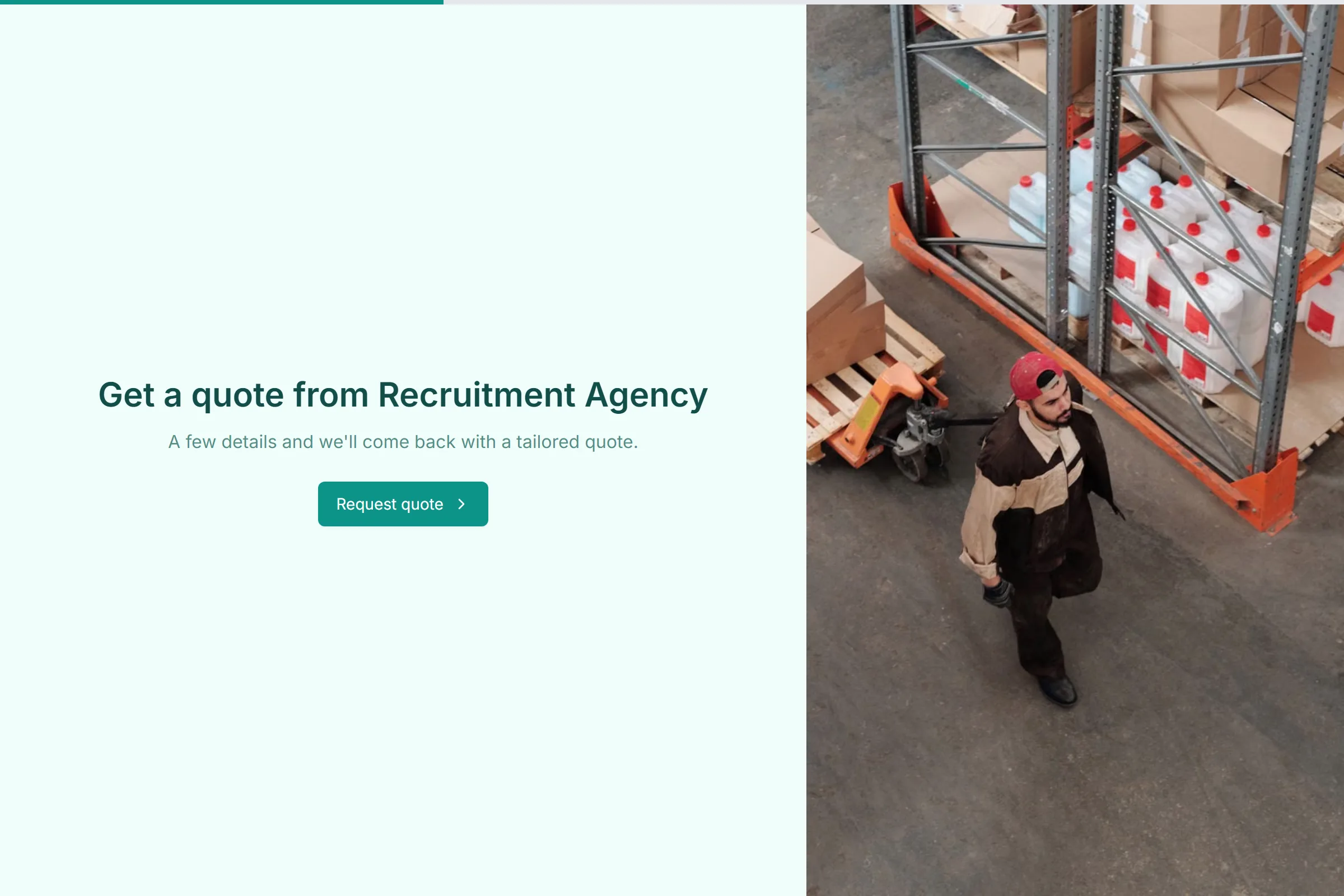 Recruitment Agency Partnership Proposal template preview