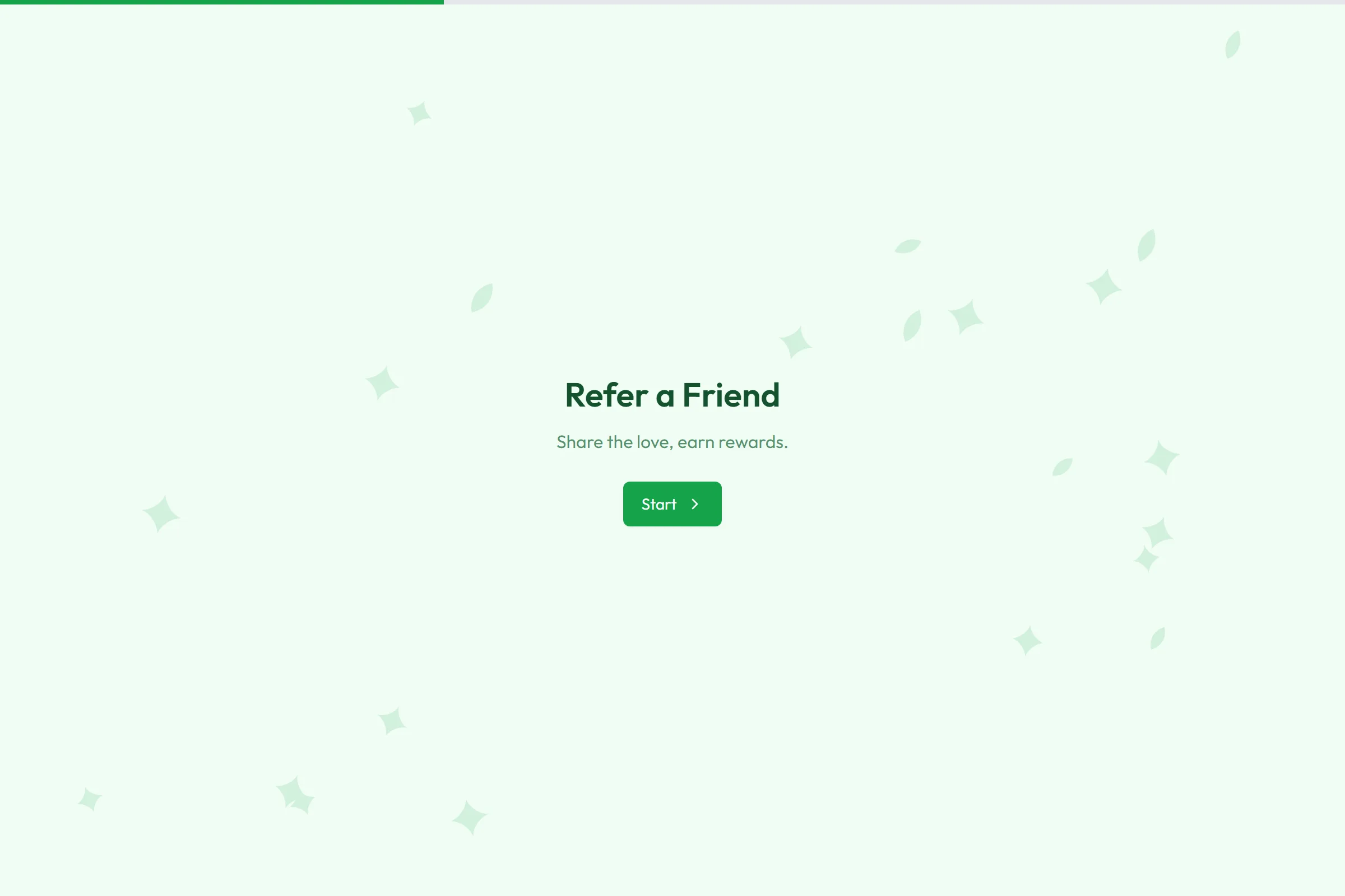 Refer a Friend template preview