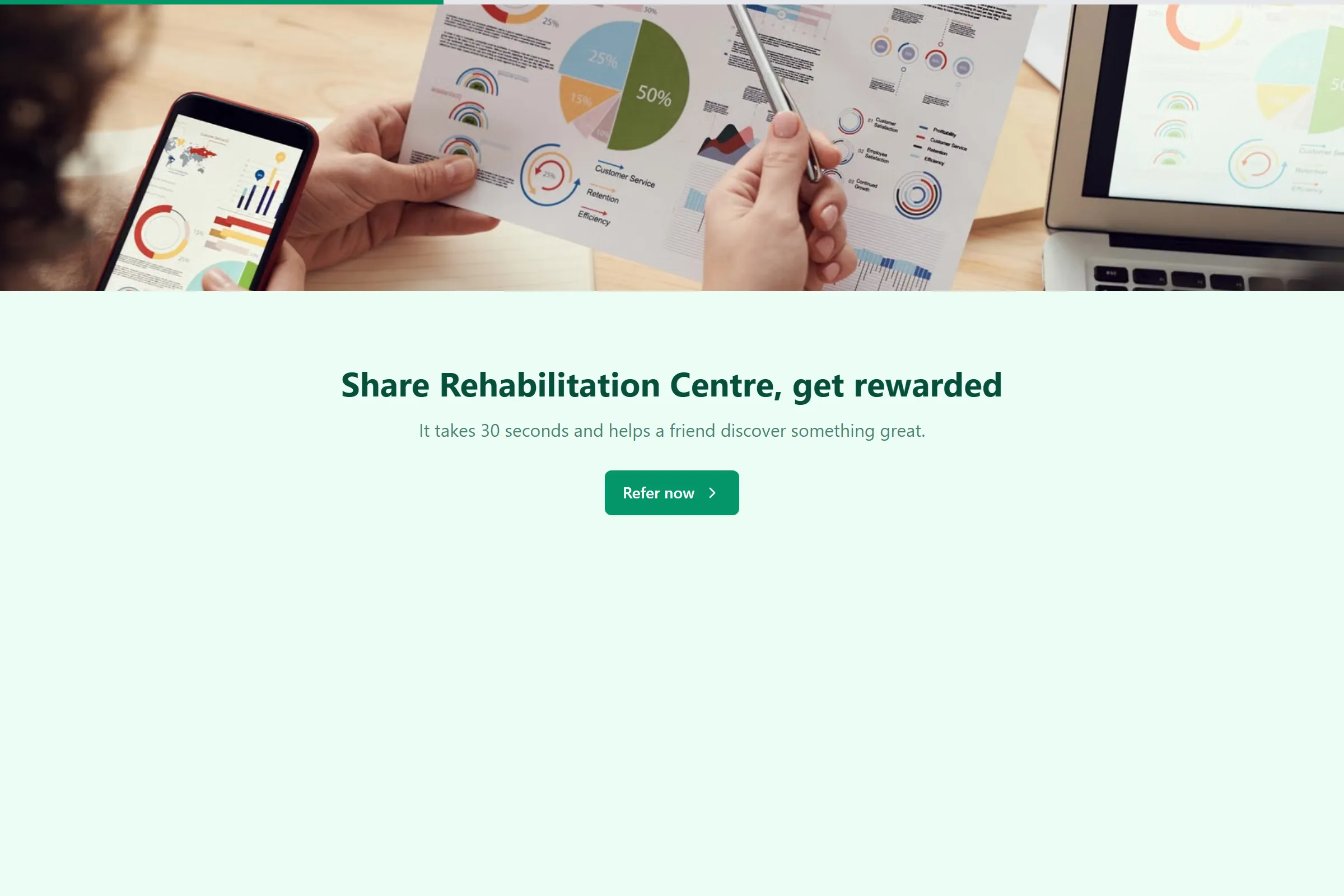 Rehabilitation Centre Referral Form template preview