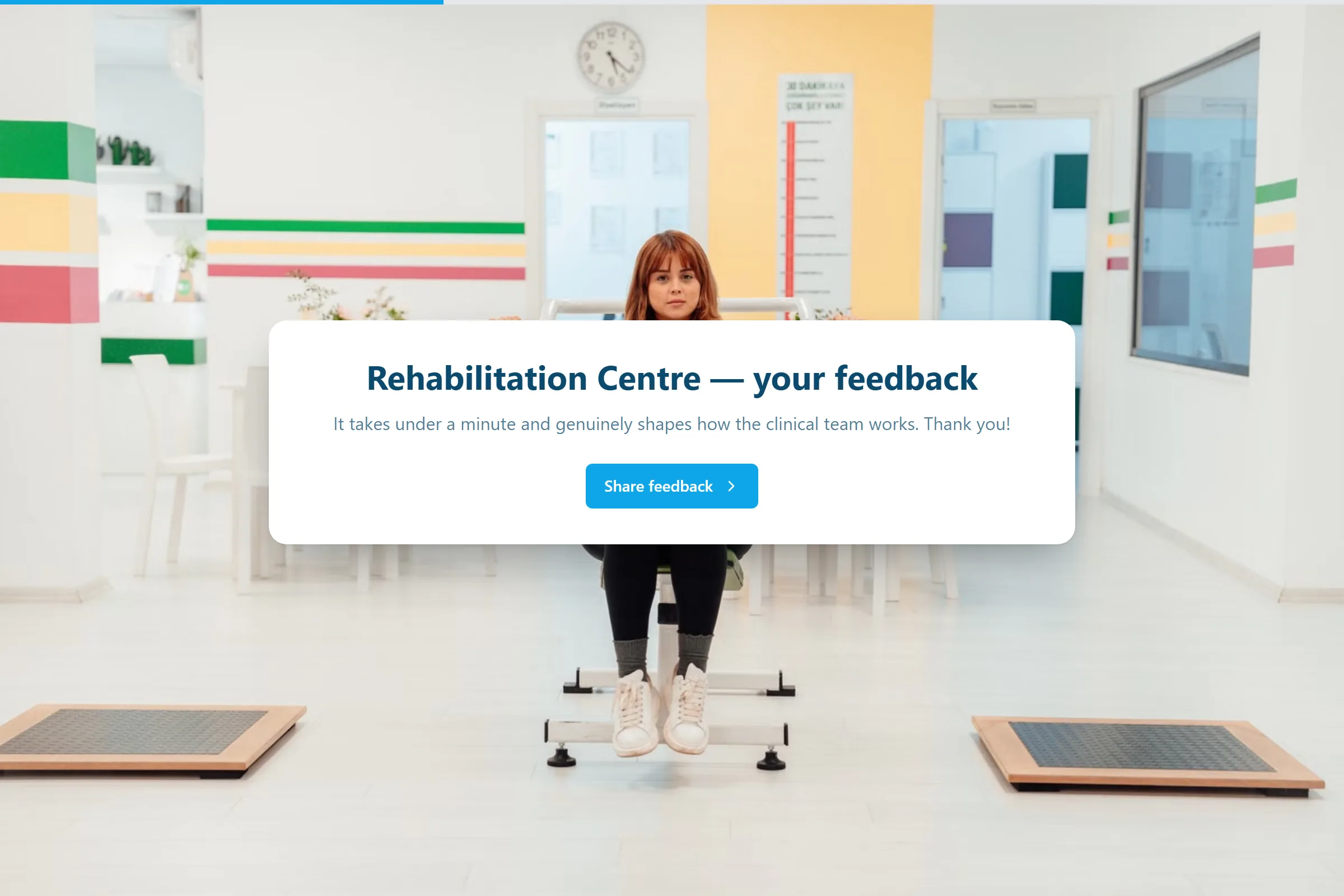 Rehabilitation Centre Satisfaction Survey template preview