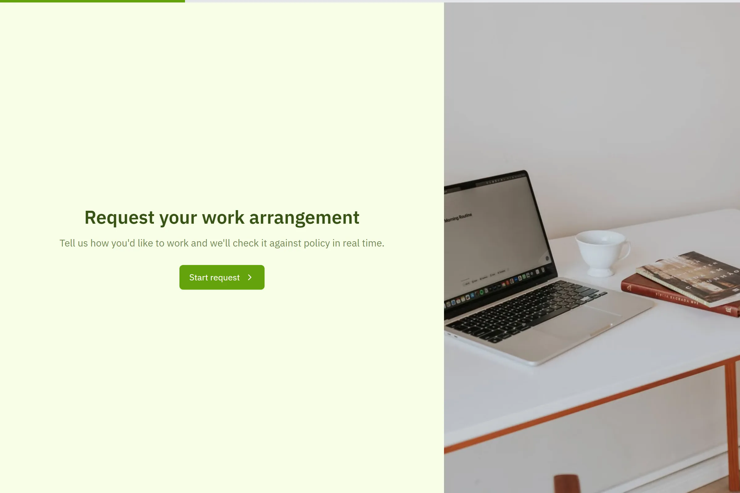 Remote Work Eligibility Assessment template preview