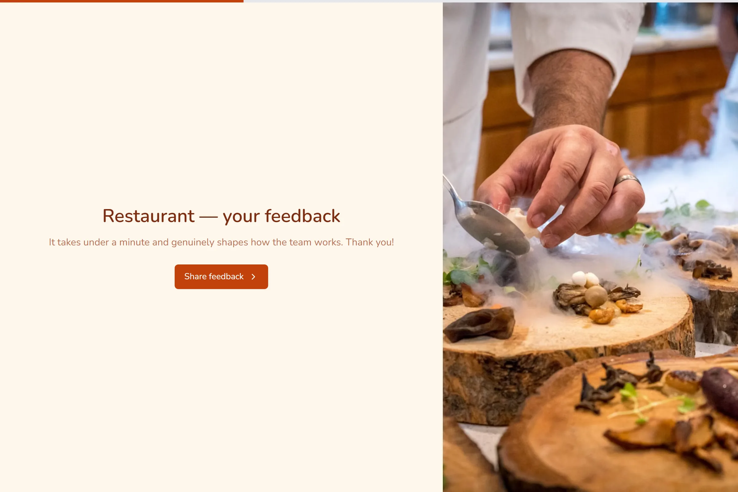 Restaurant Satisfaction Survey template preview