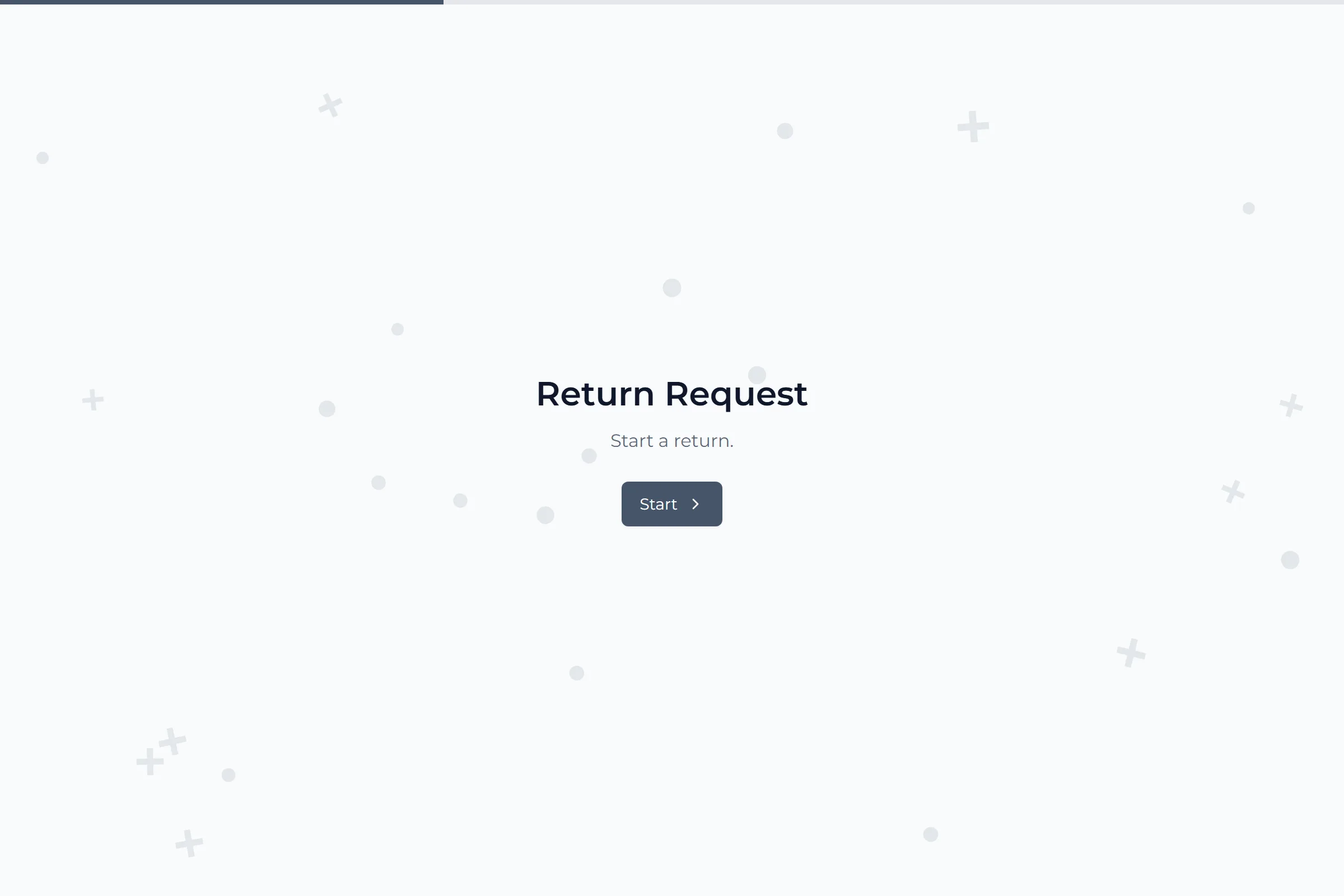 Return Request template preview