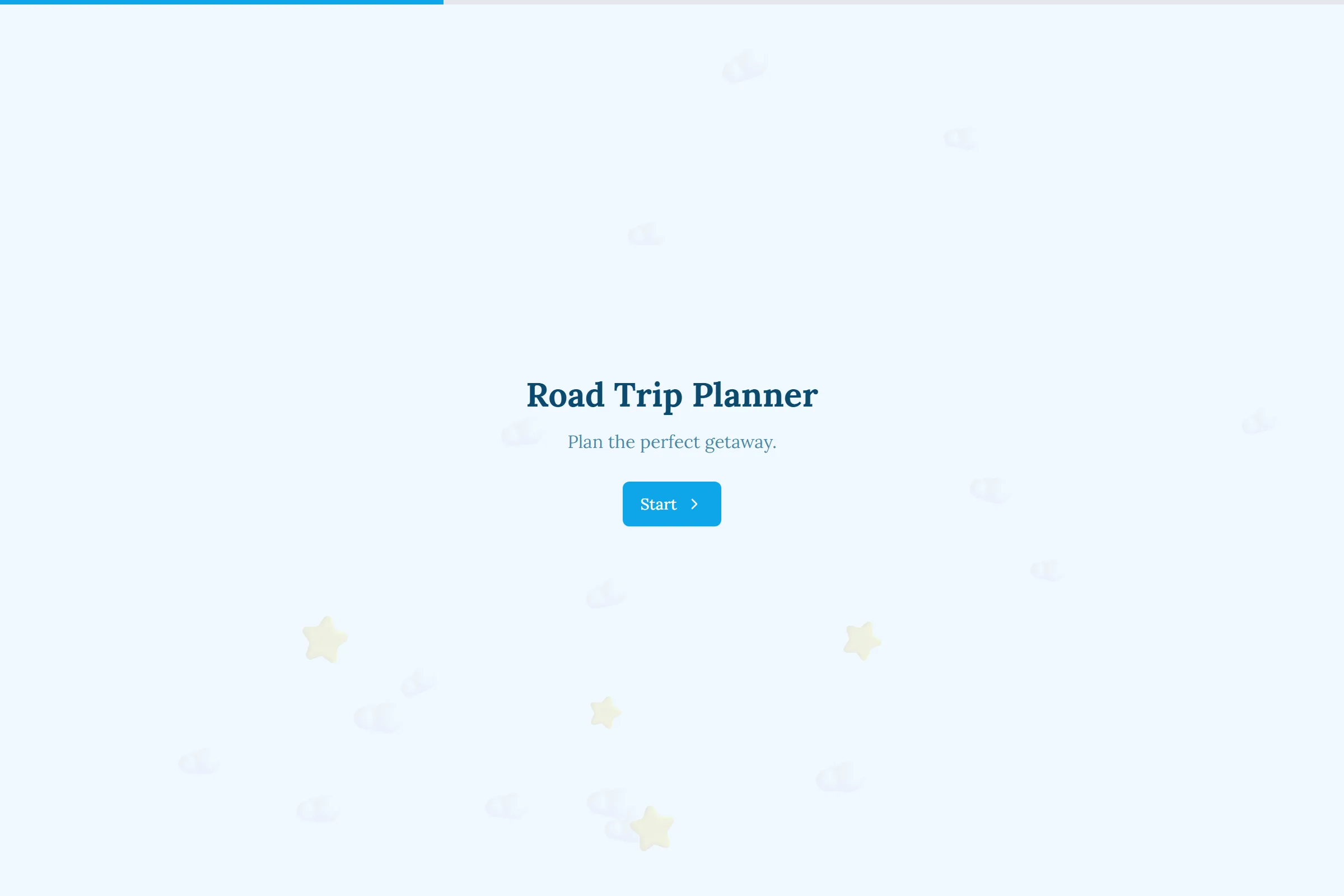 Road Trip Planner template preview