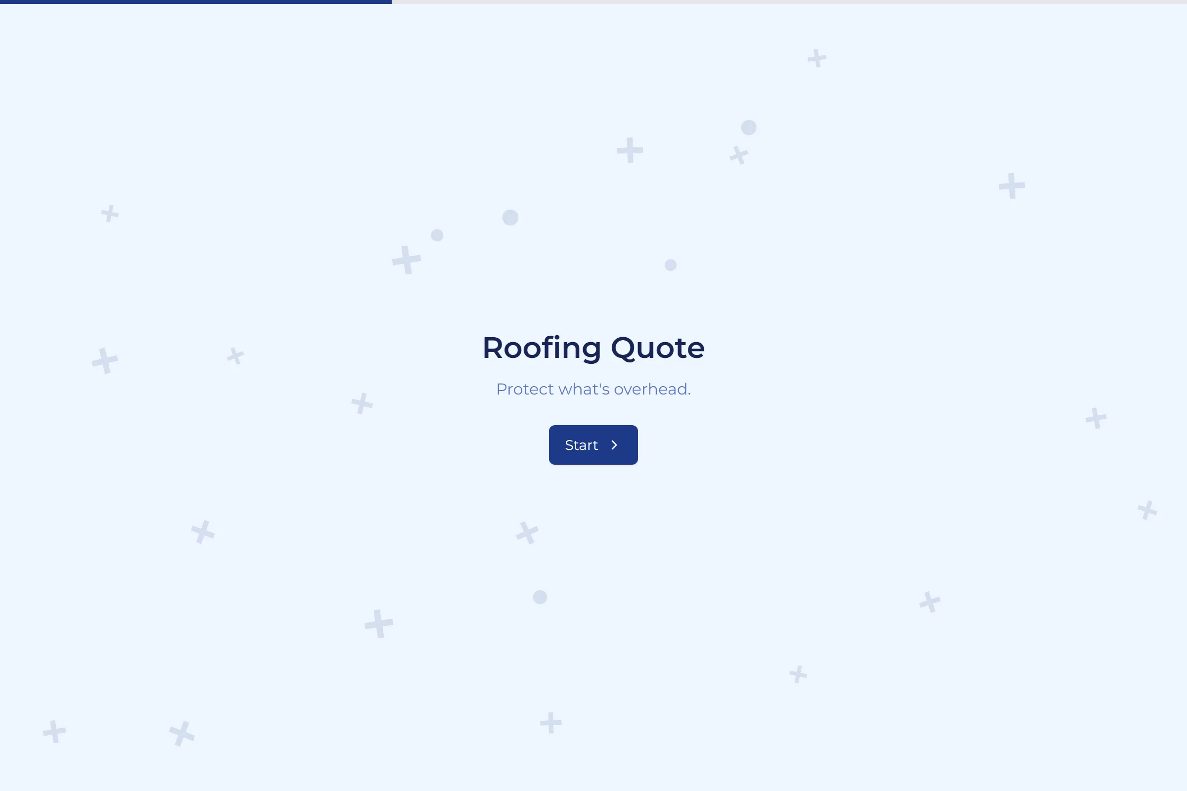 Roofing Quote template preview