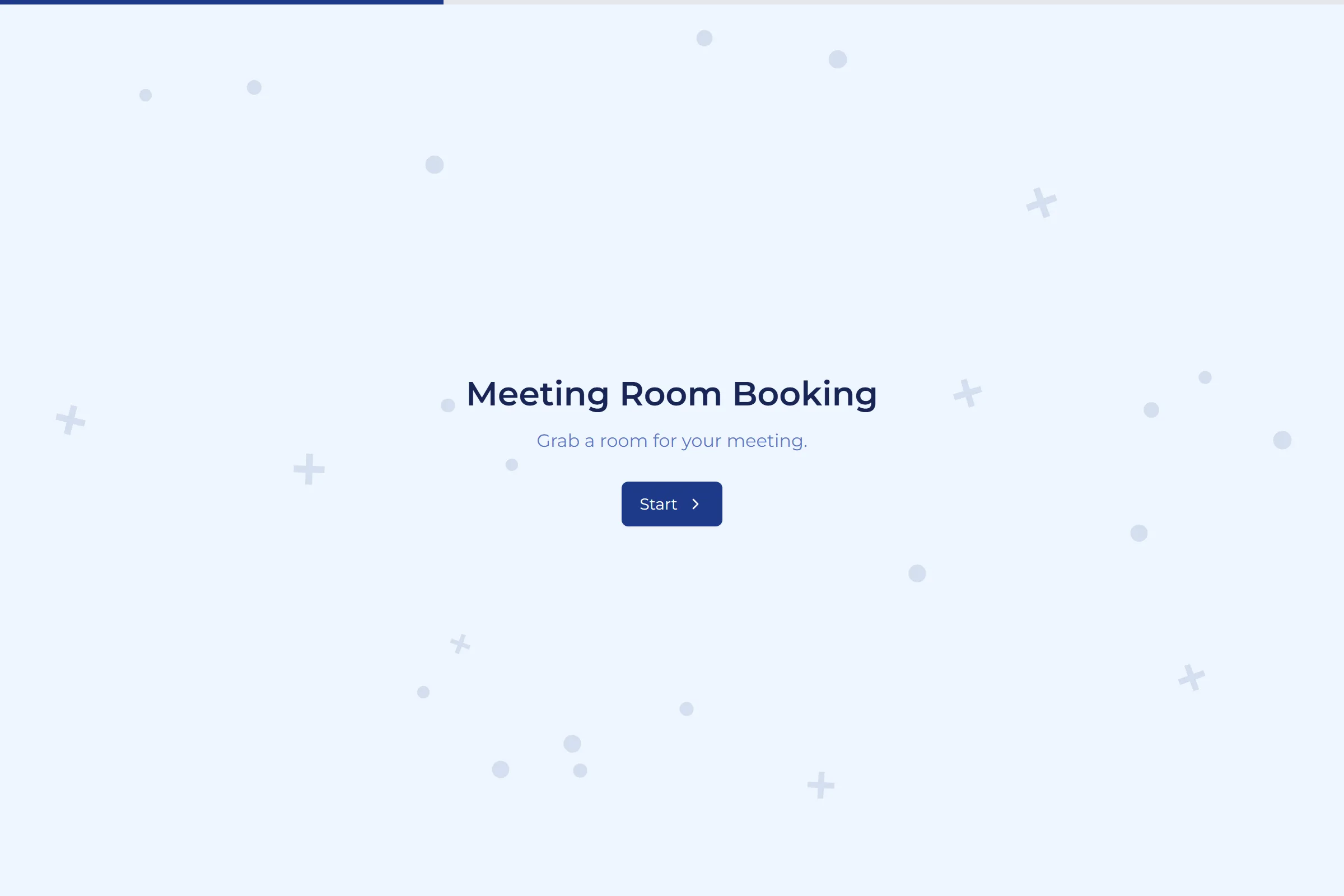 Meeting Room Booking template preview