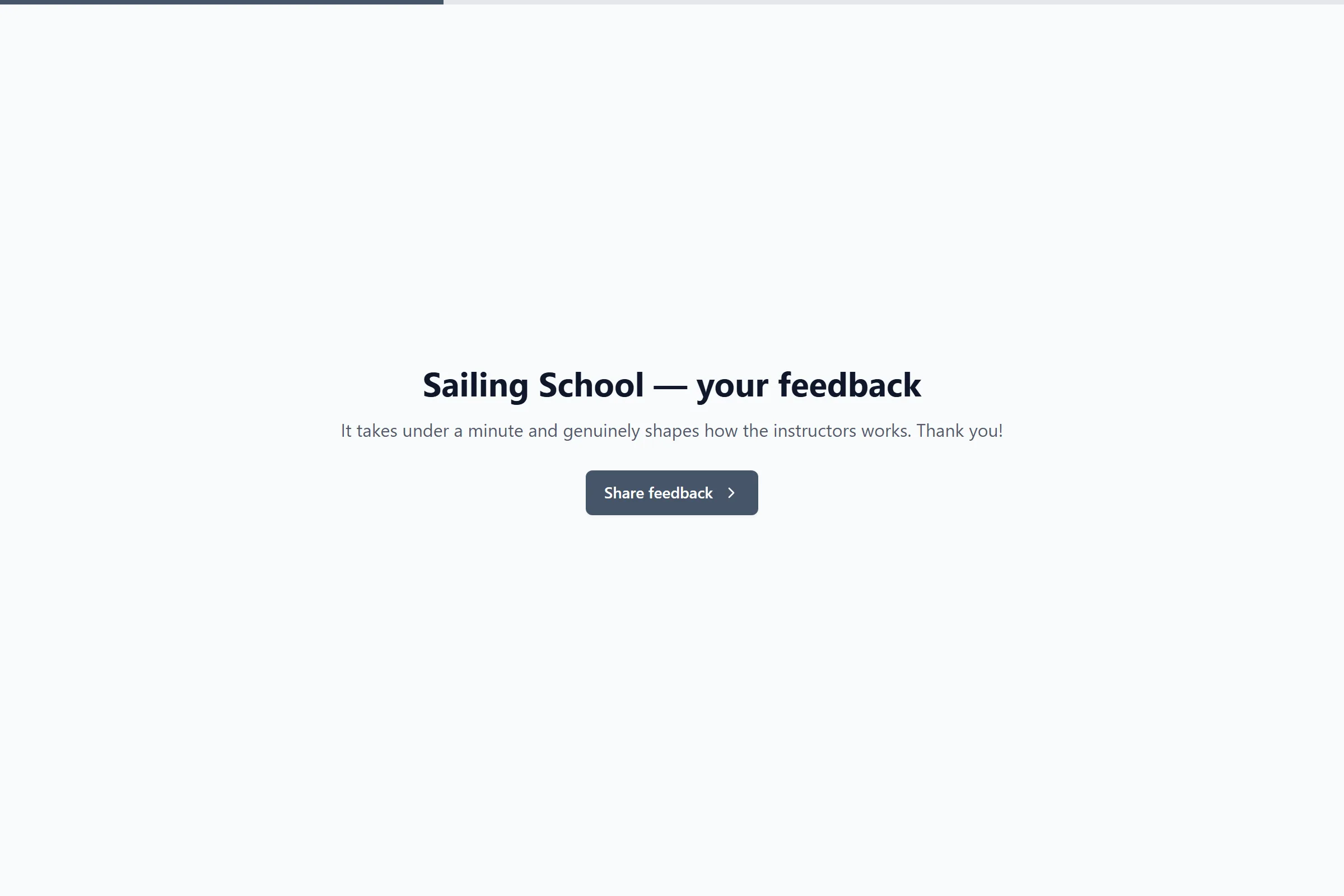 Sailing School Satisfaction Survey template preview