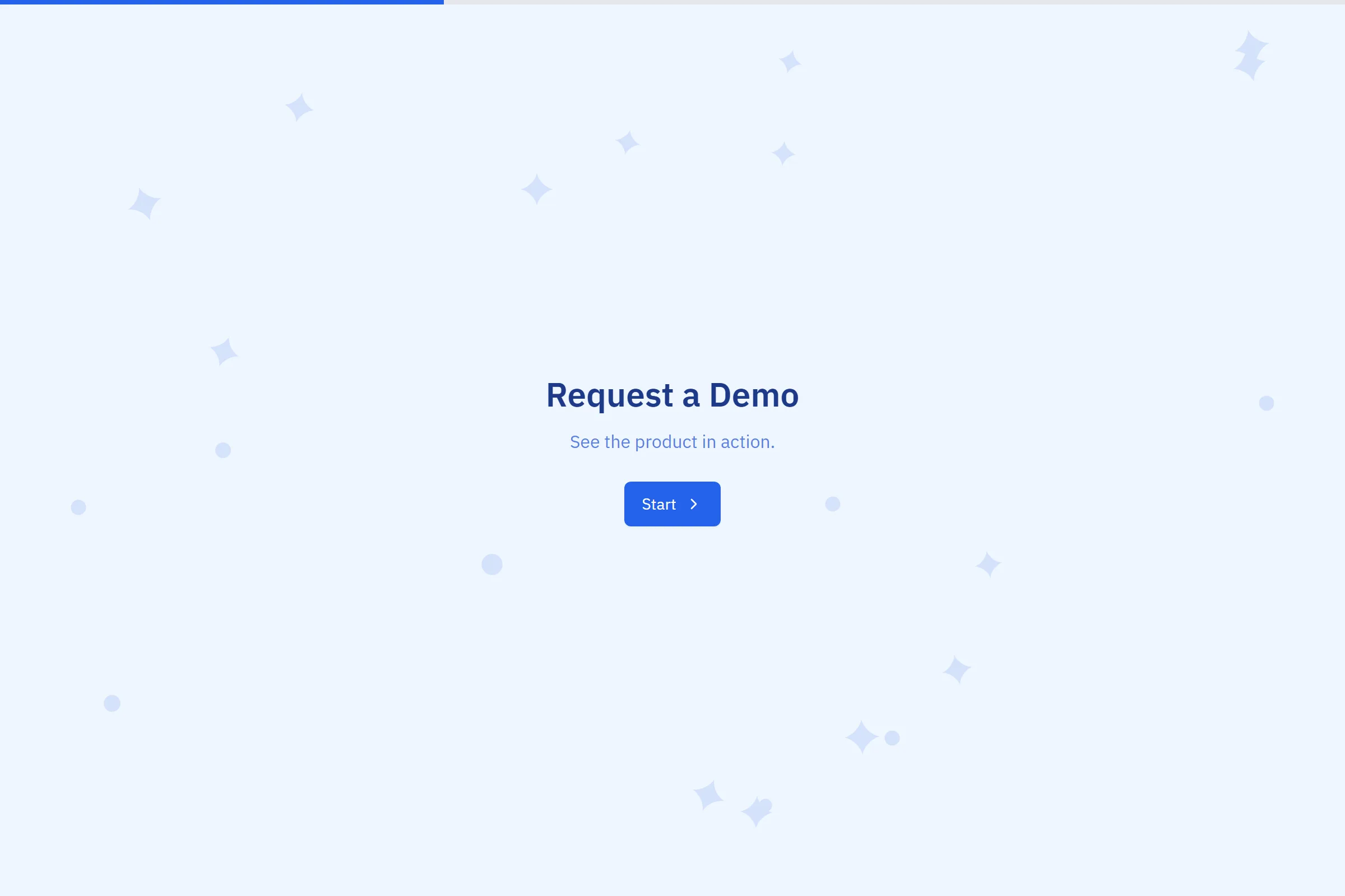 Request a Demo template preview