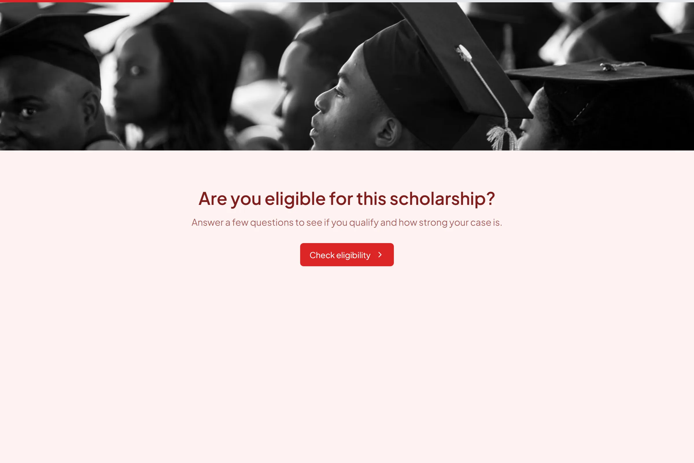 Scholarship Eligibility Checker preview