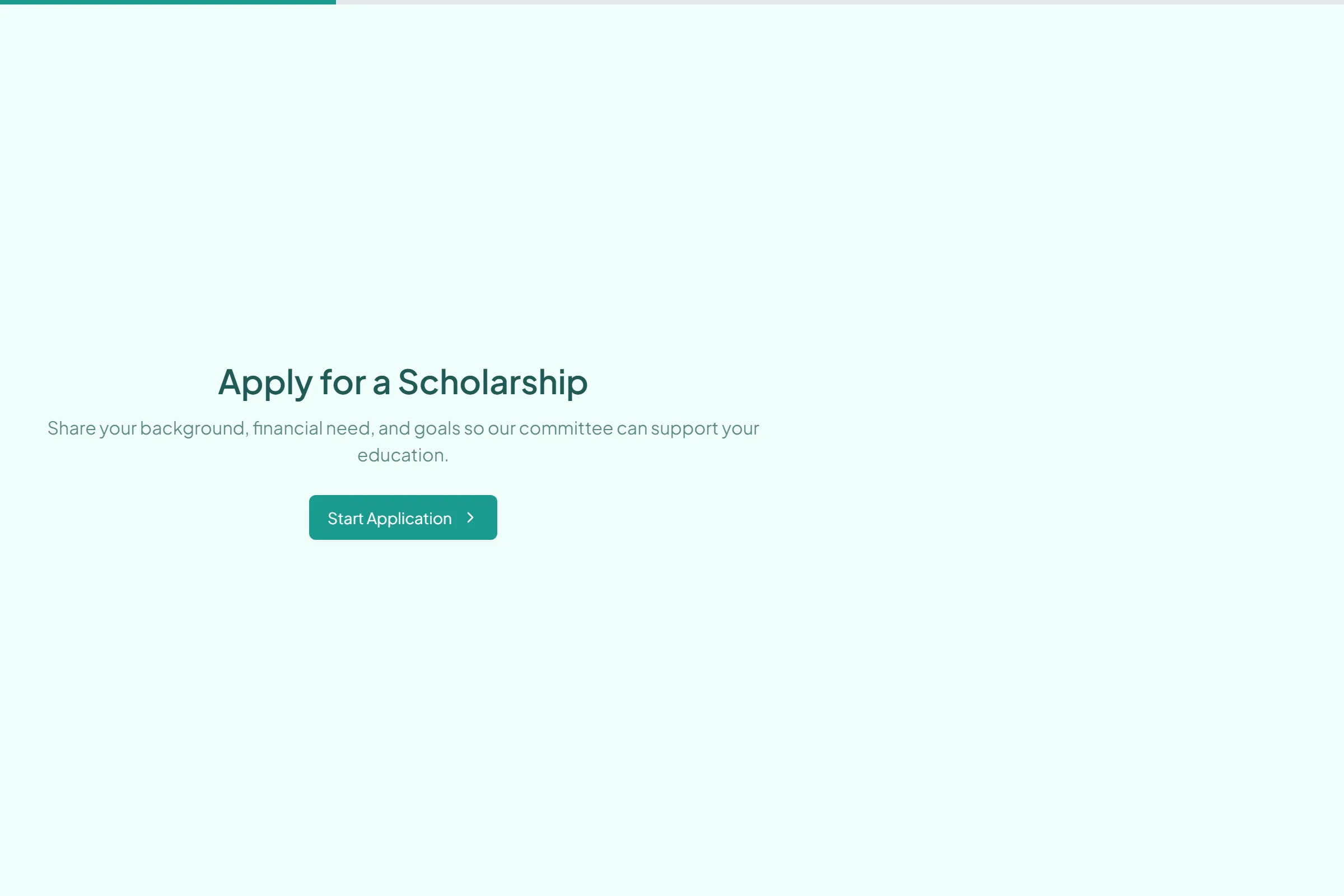 Scholarship Fund Application template preview