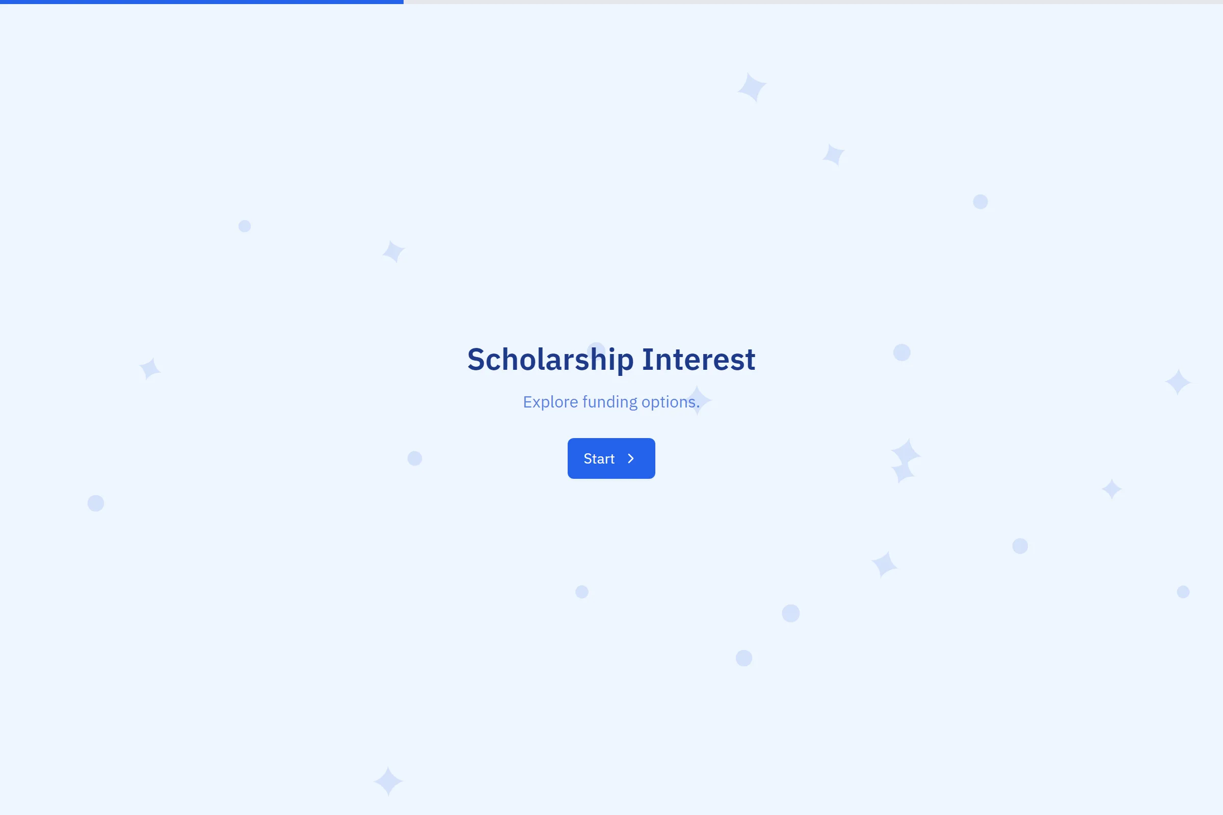 Scholarship Interest template preview