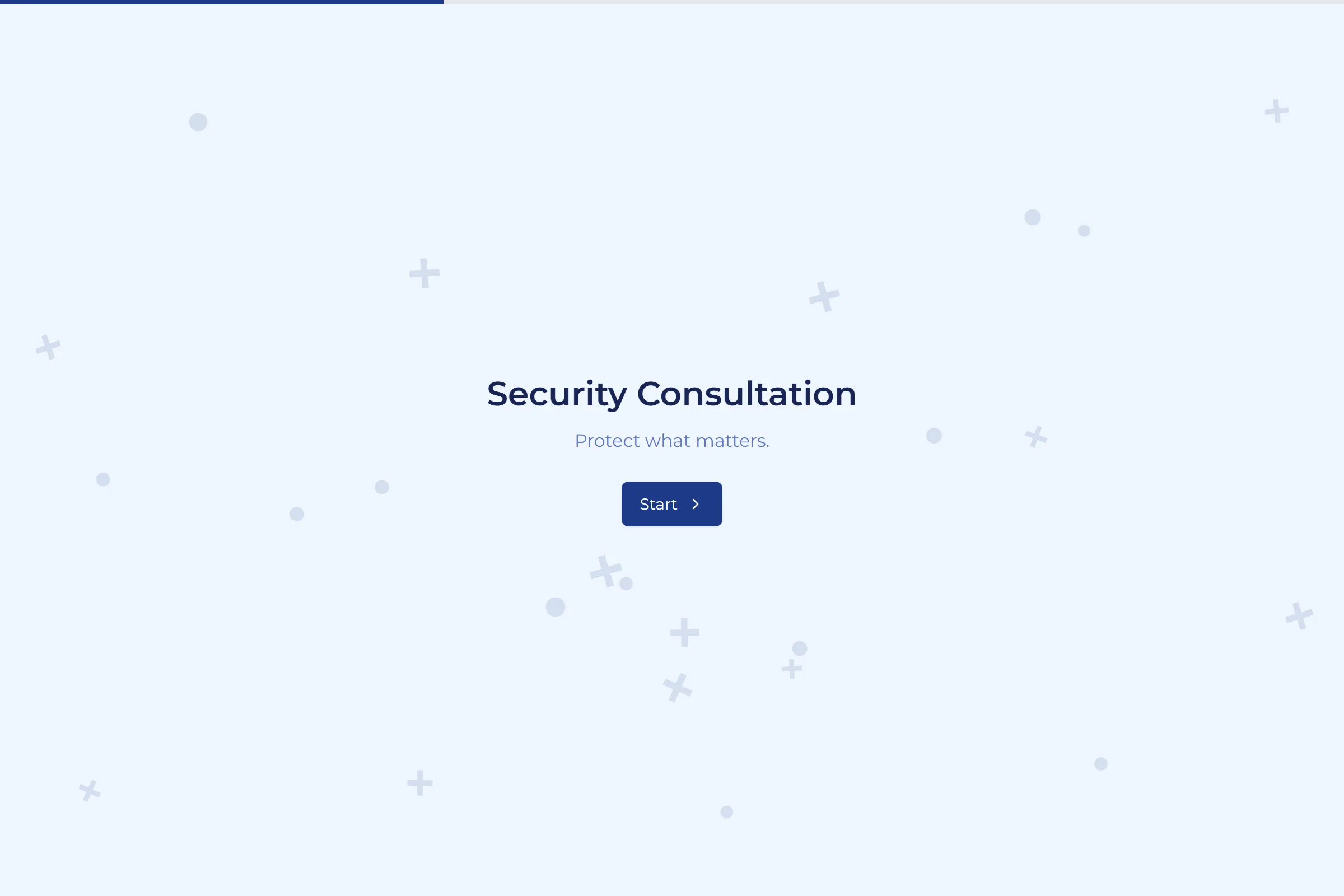 Security Consultation template preview