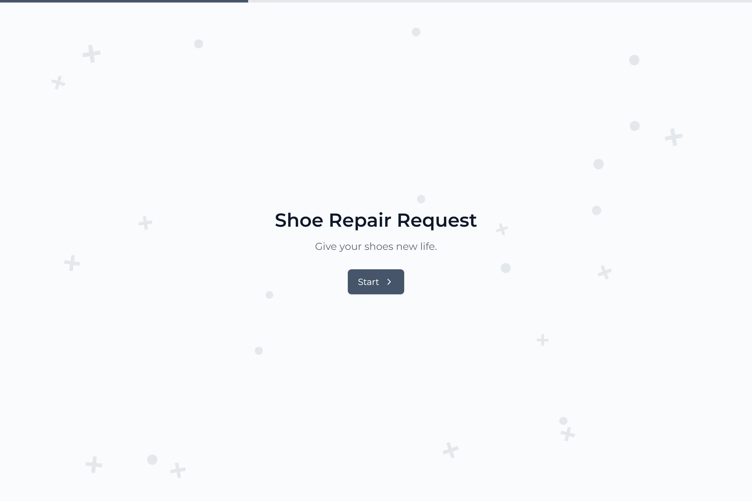 Shoe Repair Request template preview