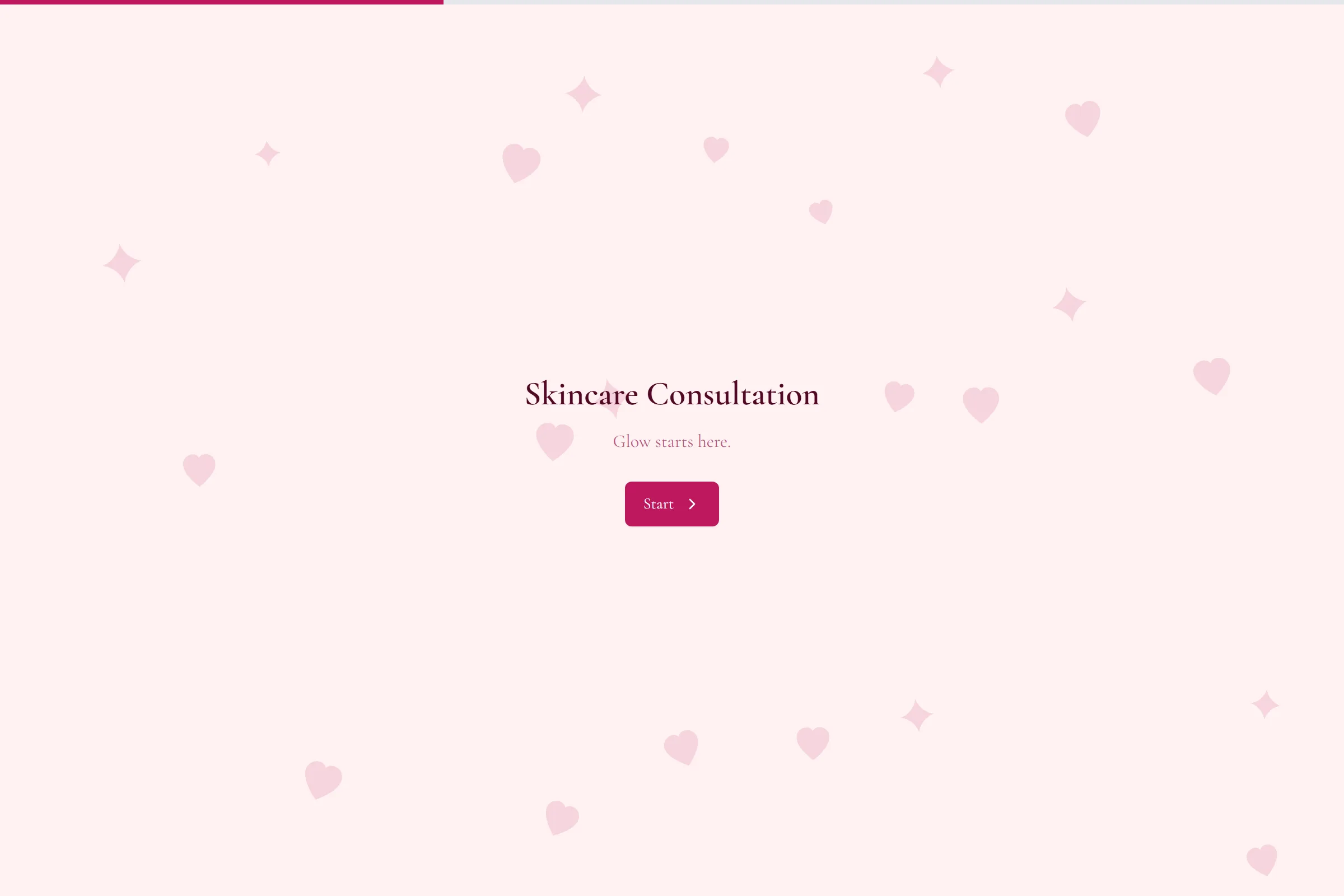 Skincare Consultation template preview