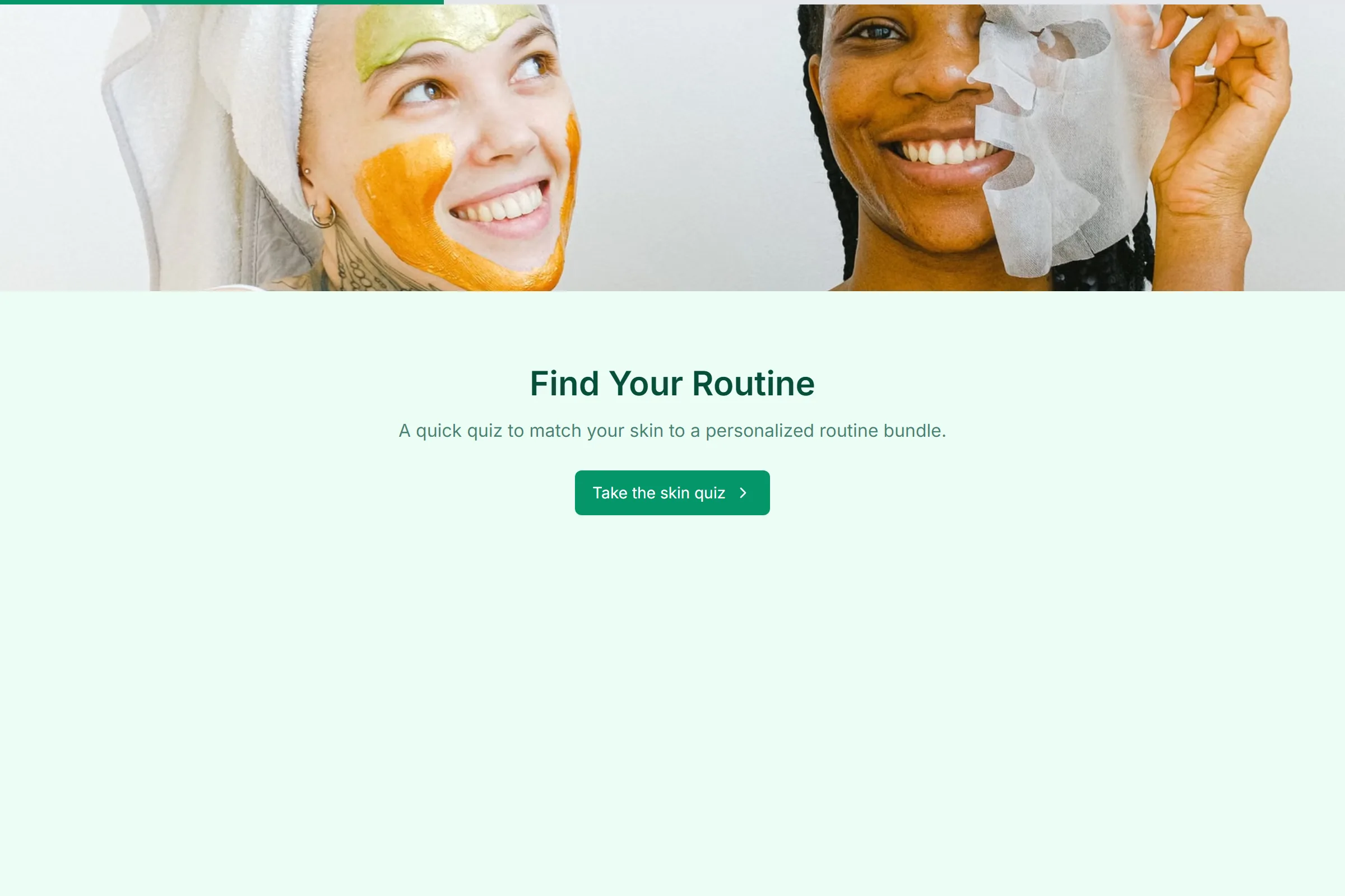 Skincare Product Recommender template preview