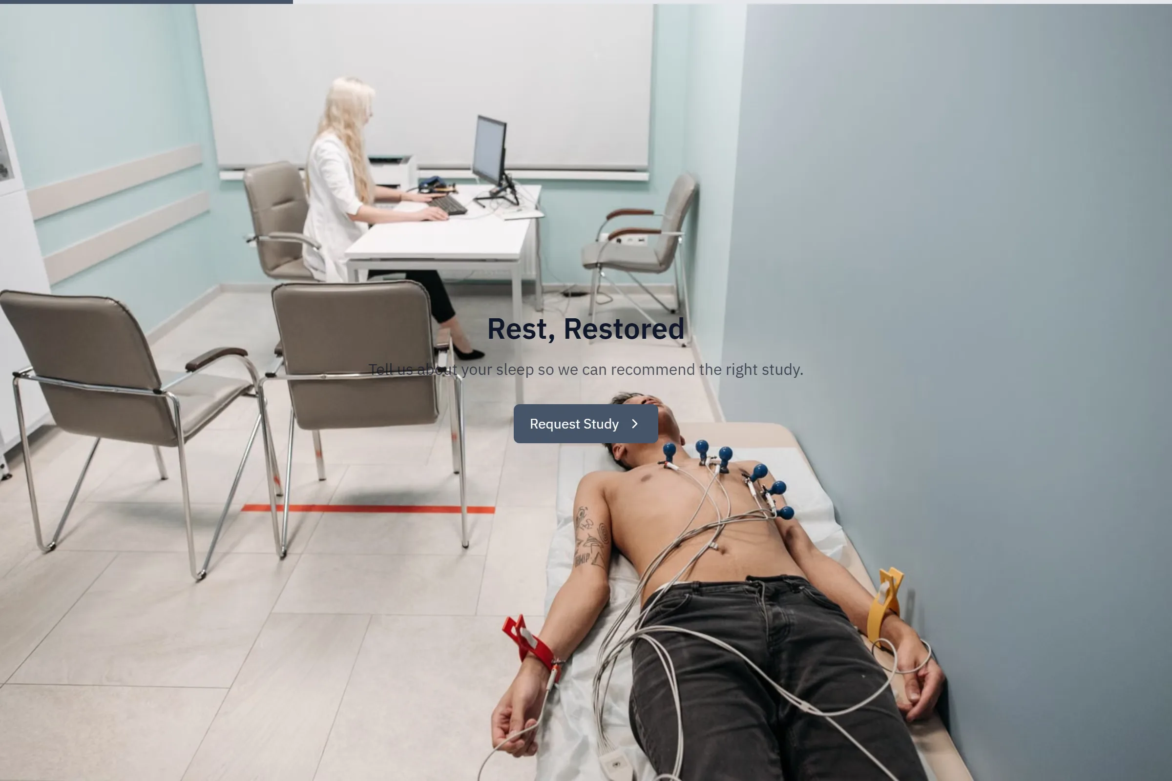 Sleep Study Request template preview