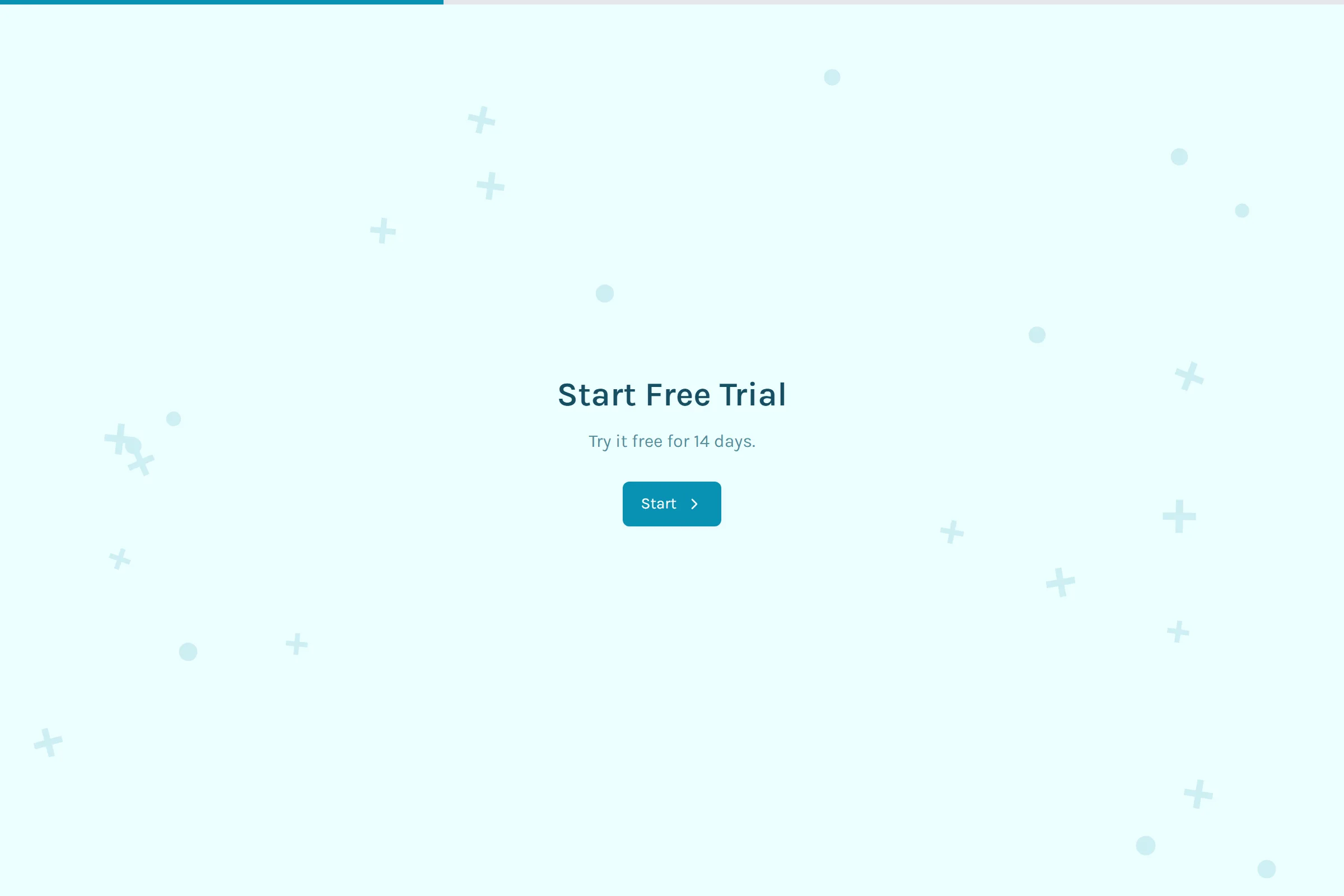 Start Free Trial template preview